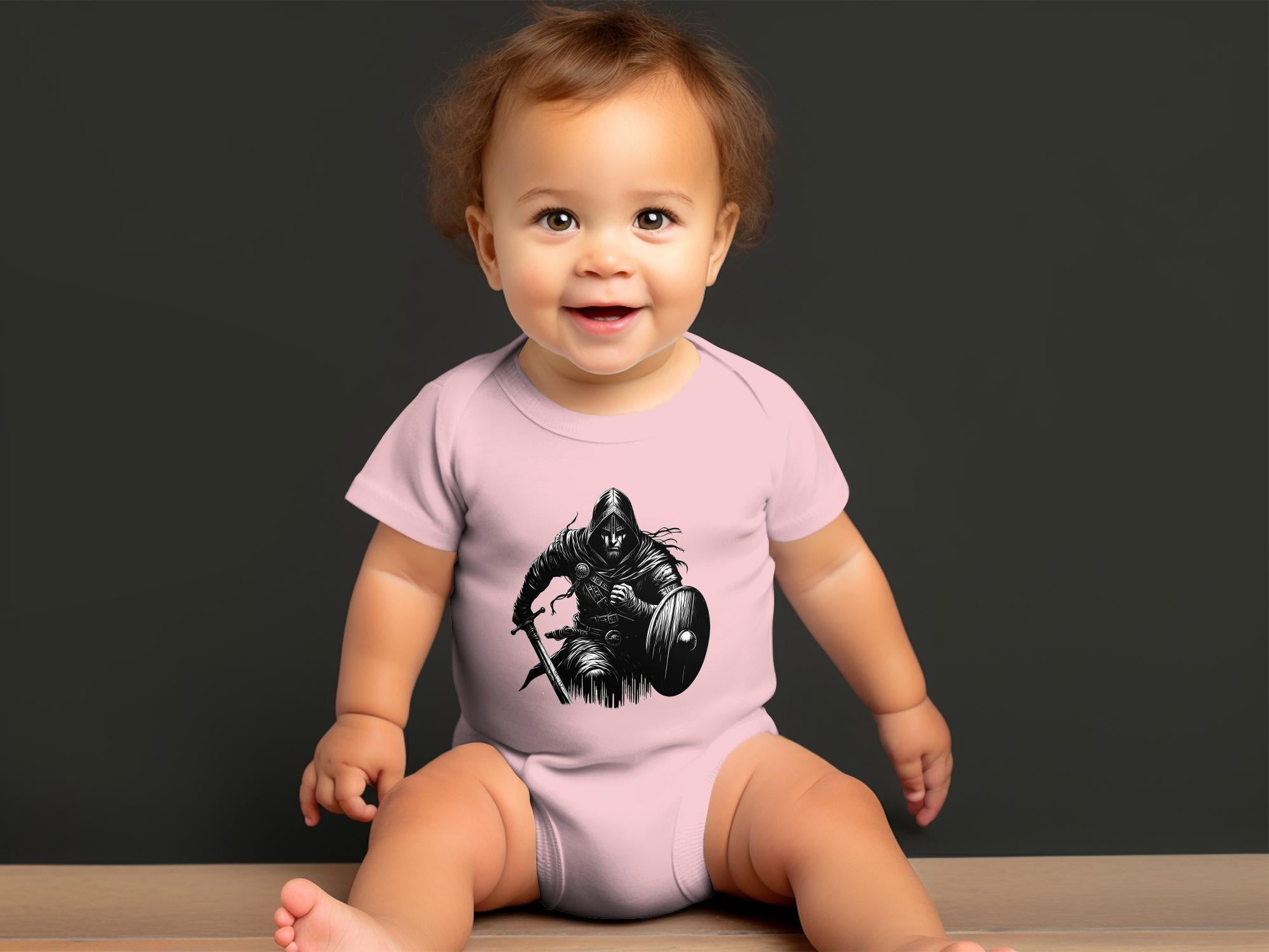 Viking Soldier - Coloured Youth Clothing Baby Bodysuits Norse Talisman Unisex Valhalla Toddler Design