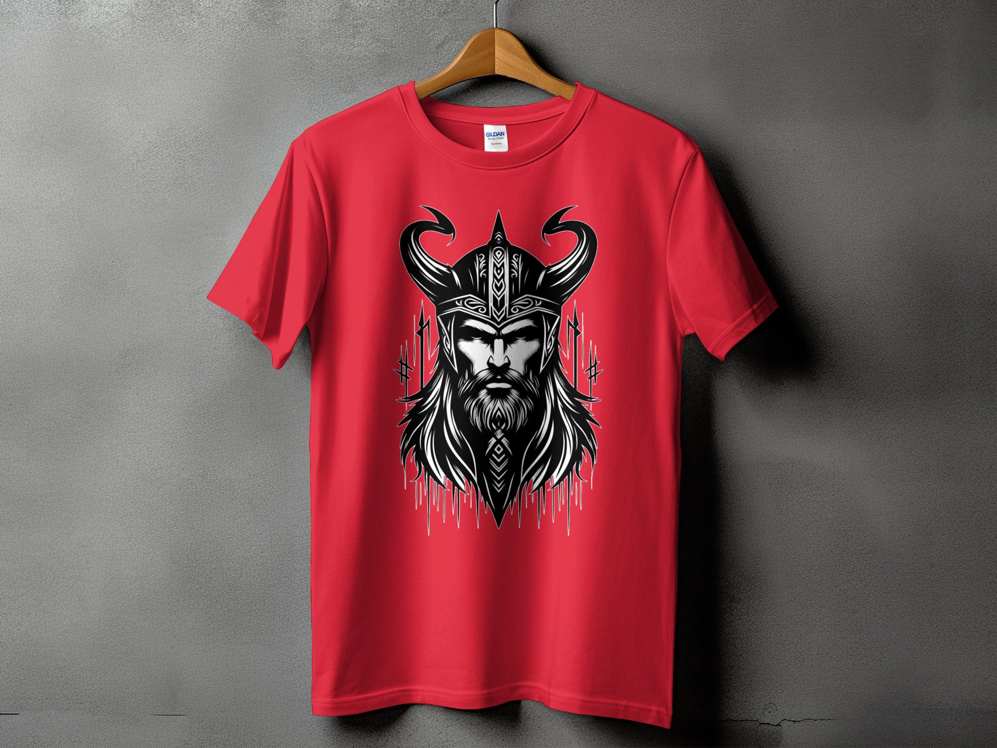 Viking Zeal - Coloured Gildan T Shirt Realistic Norse Talisman Men Women Unisex Valhalla Tee Graphic Design