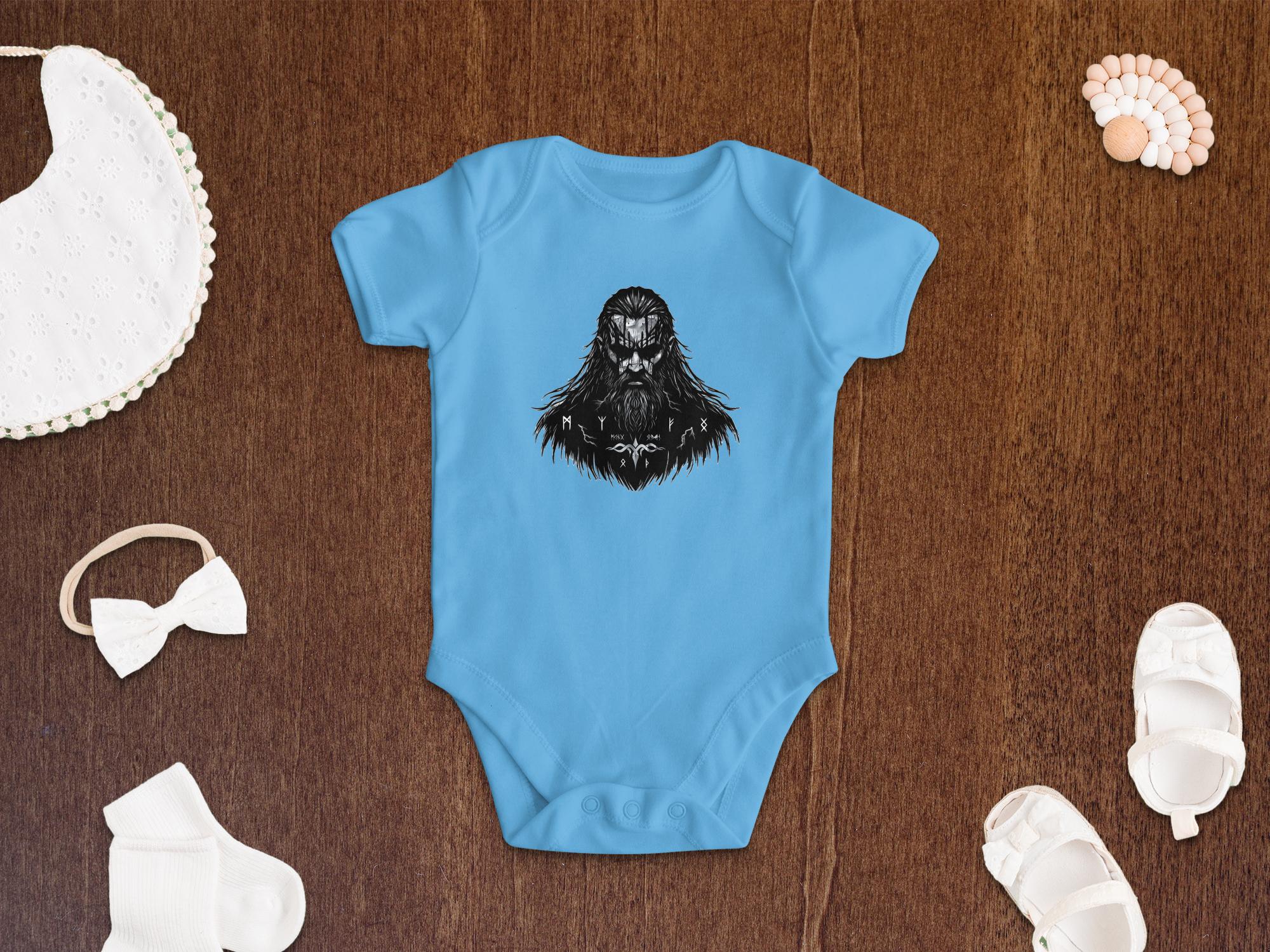 Viking Atonement - Coloured Youth Clothing Baby Bodysuits Norse Talisman Unisex Valhalla Toddler Design