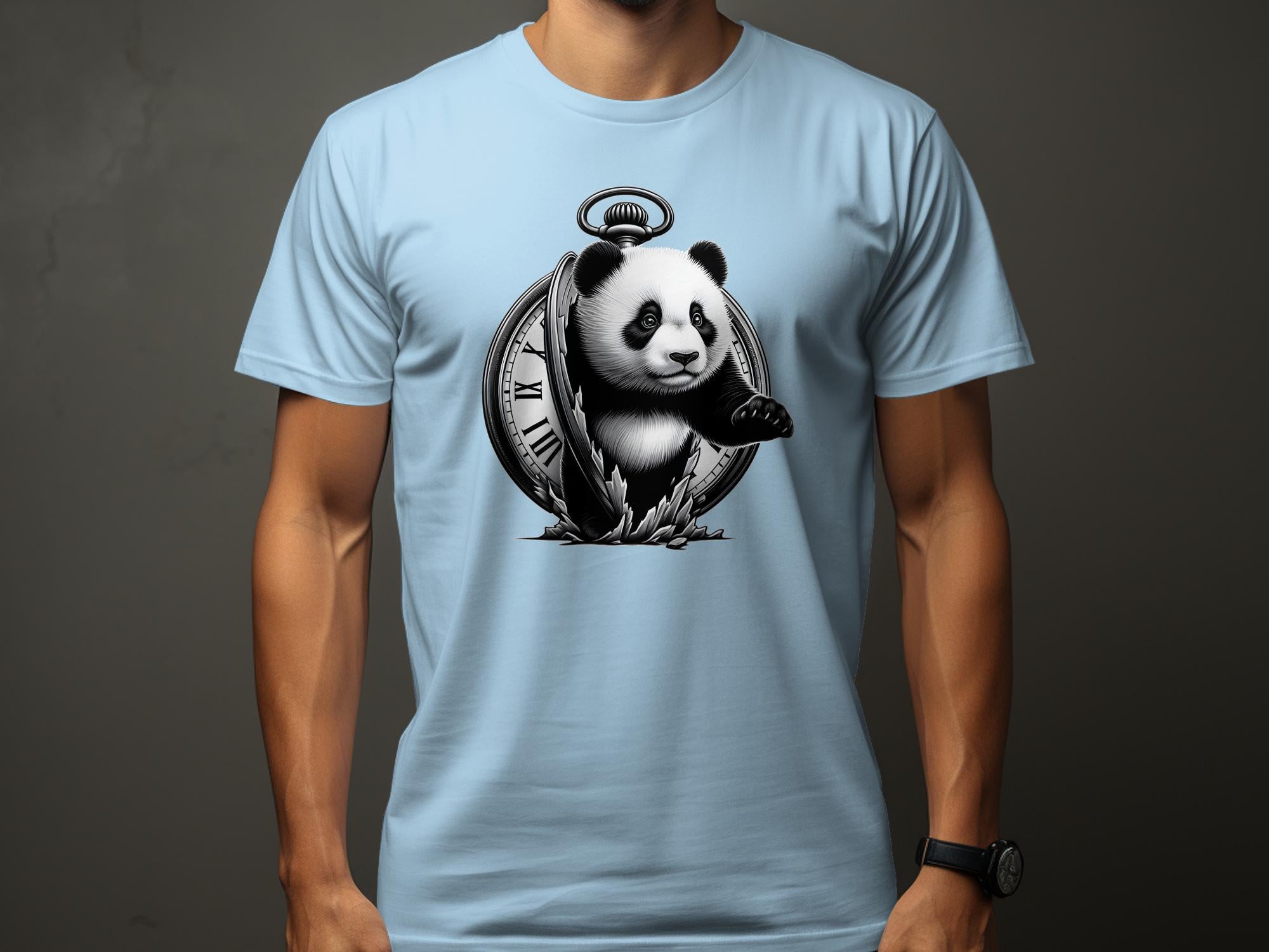 Panda - Coloured Gildan T-Shirt Realistic Animal Talisman Unisex Cute Tee Graphic Design