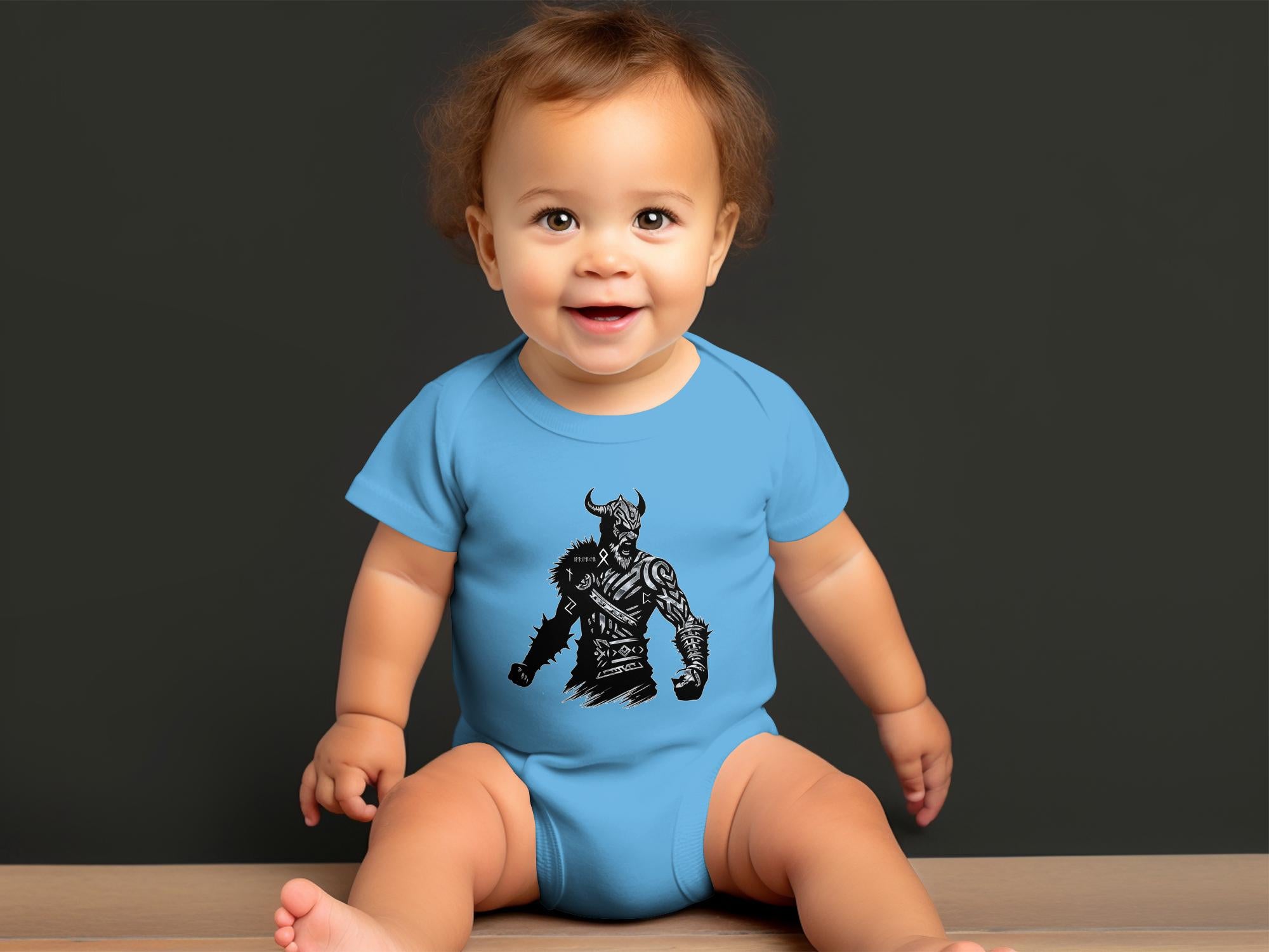 Viking Berserker - Coloured Youth Clothing Baby Bodysuits Norse Talisman Unisex Valhalla Toddler Design