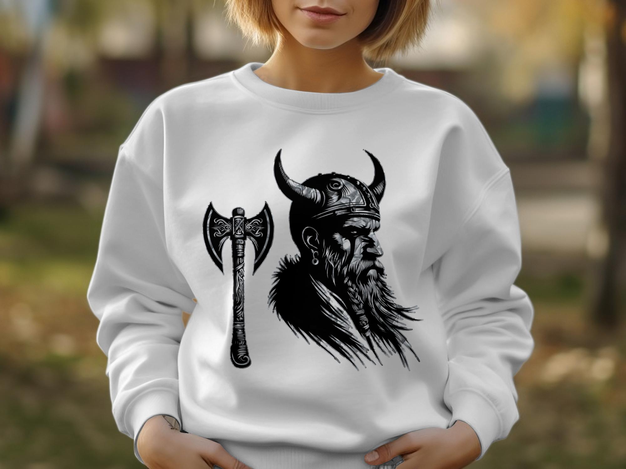 Viking Knowledge - Coloured Gildan Sweatshirt Norse Talisman Men Women Unisex Valhalla Tee