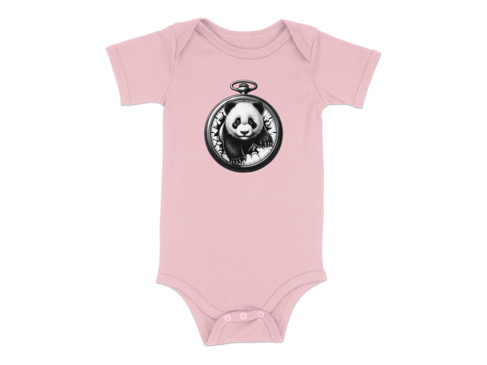 Panda - Coloured Toddler Bodysuit Realistic Animal Talisman Unisex Cute Tee Graphic Design