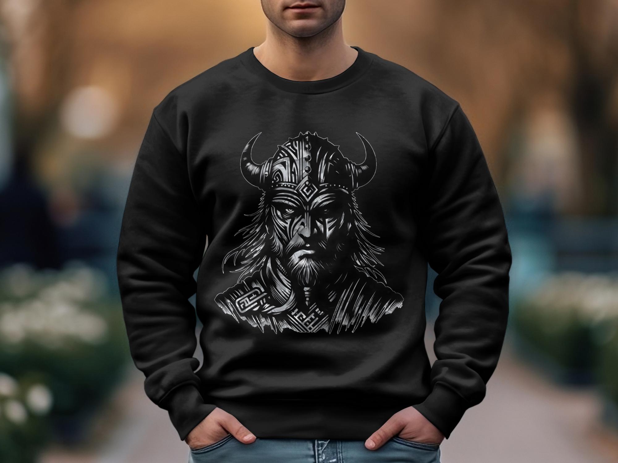 Viking Valour- Coloured Gildan Sweatshirt Norse Talisman Men Women Unisex Valhalla Tee