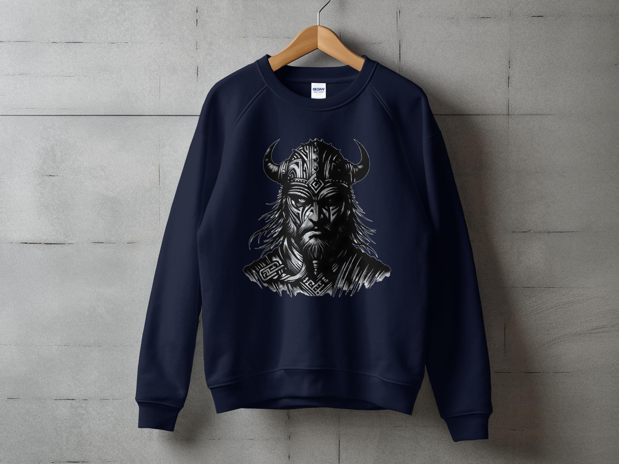 Viking Valour- Coloured Gildan Sweatshirt Norse Talisman Men Women Unisex Valhalla Tee