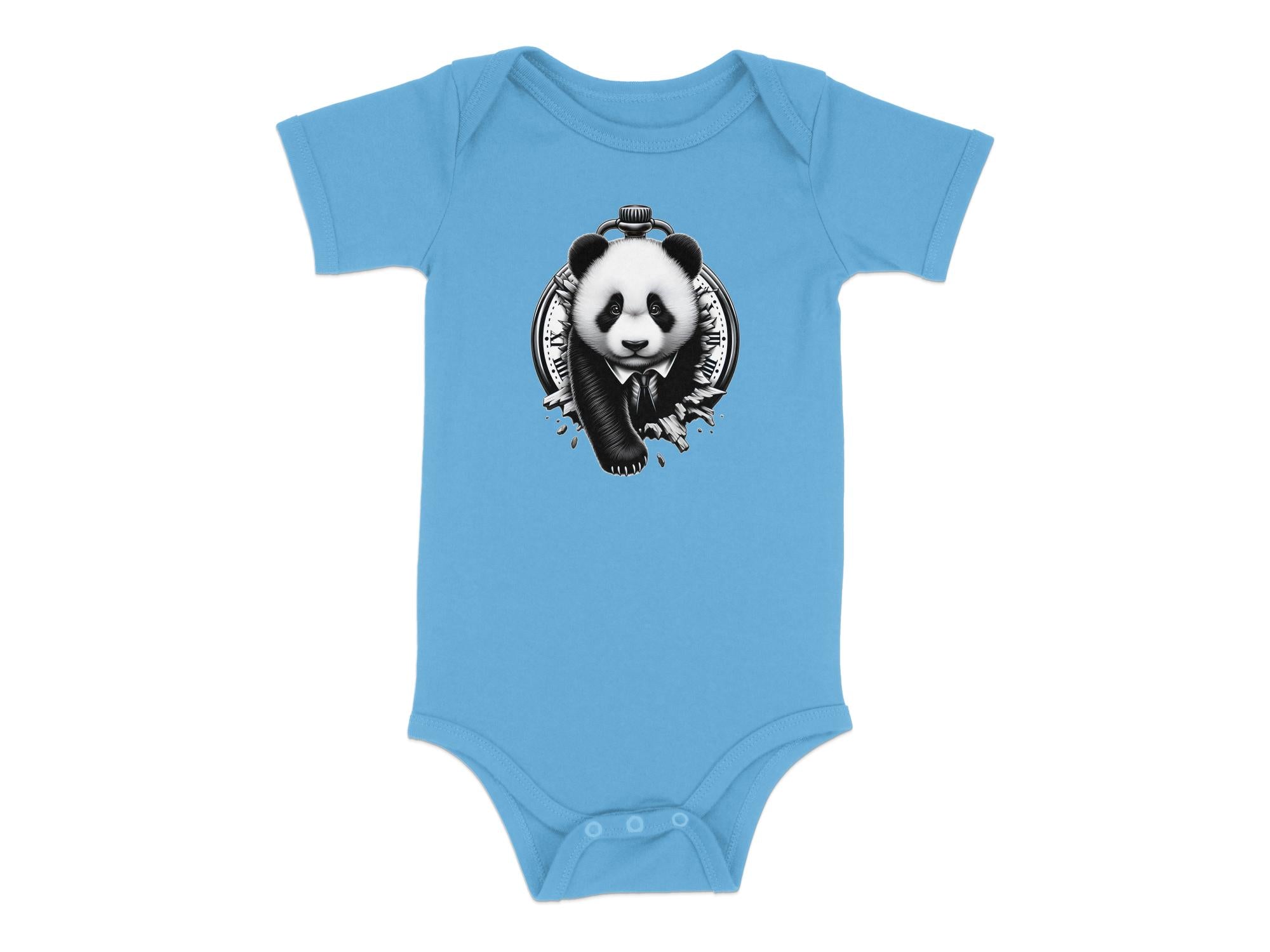 Panda - Coloured Toddler Bodysuit Realistic Animal Talisman Unisex Cute Tee Graphic Design