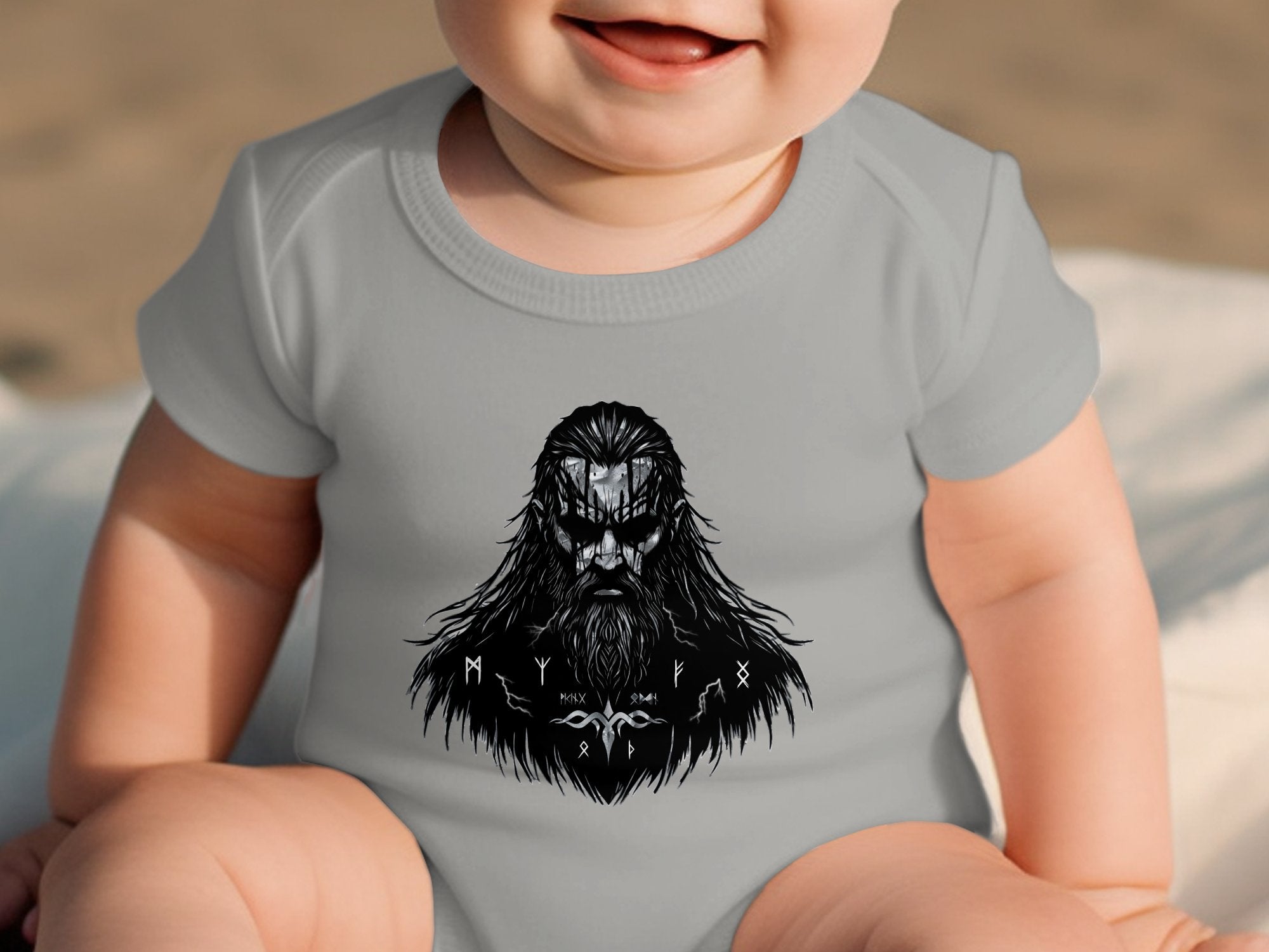 Viking Atonement - Coloured Youth Clothing Baby Bodysuits Norse Talisman Unisex Valhalla Toddler Design