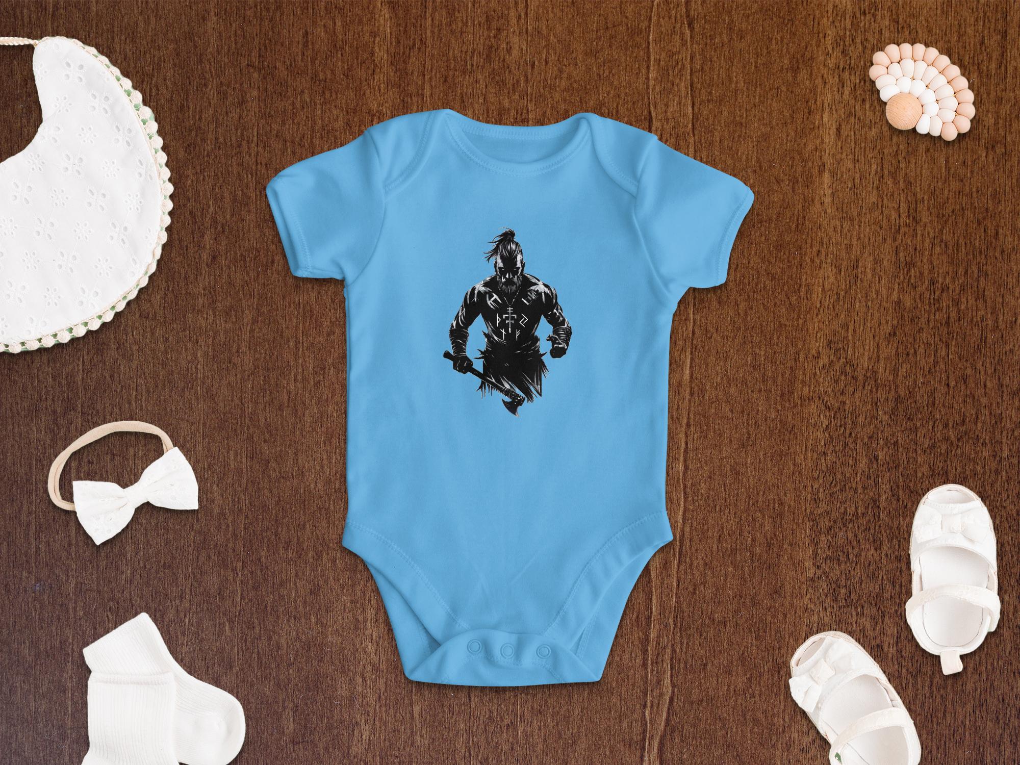 Viking Frenzy - Coloured Youth Clothing Baby Bodysuits Norse Talisman Unisex Valhalla Toddler Design