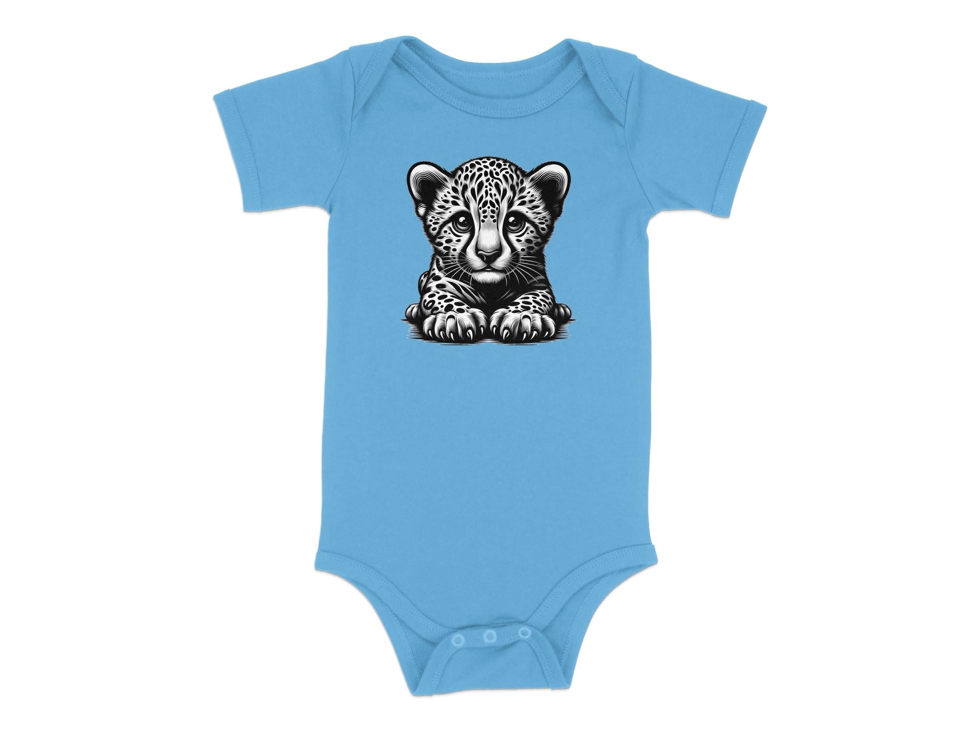 Cheetah World - Coloured Toddler Bodysuit Realistic Animal Talisman Unisex Cute Tee Graphic Design