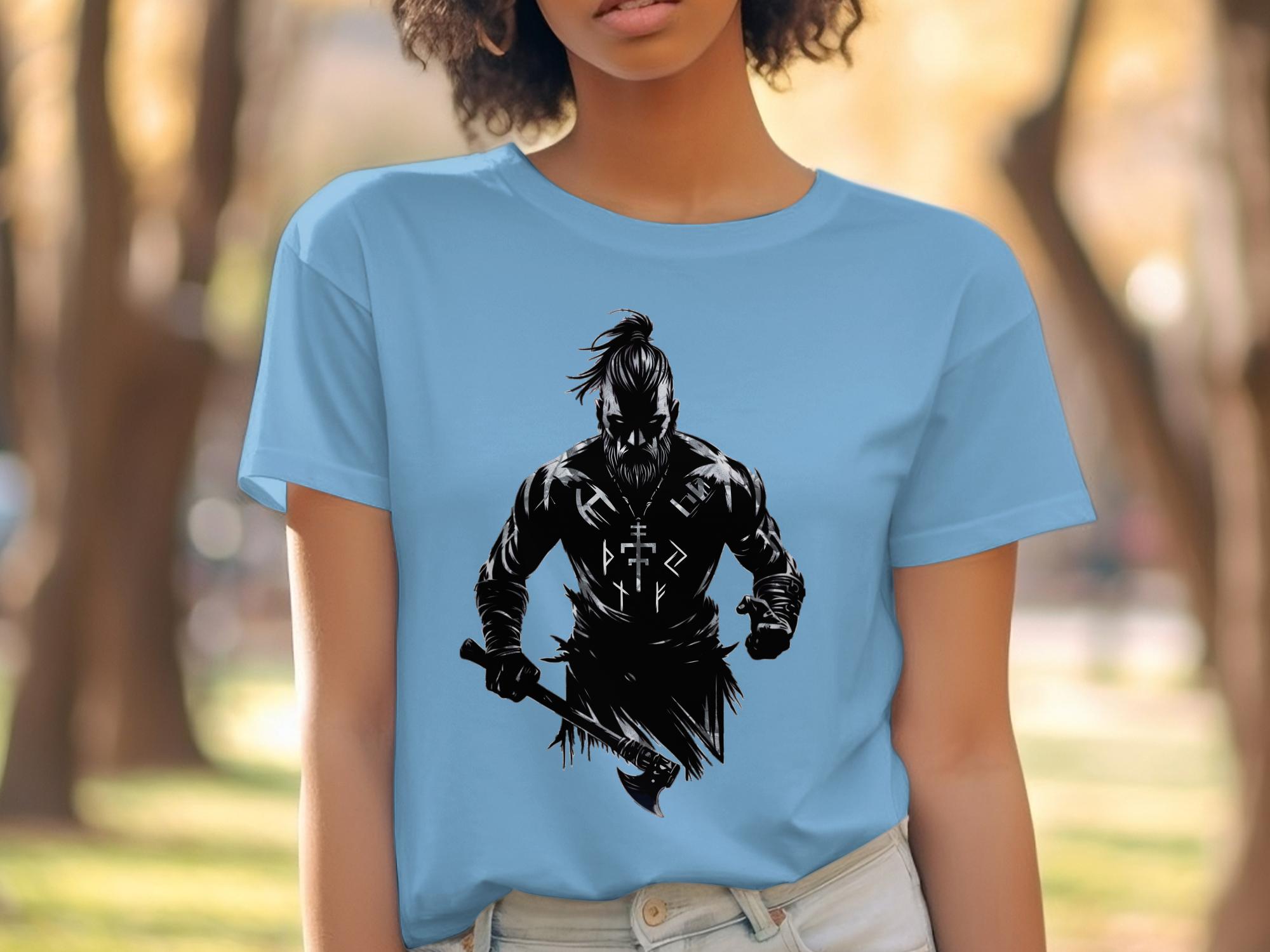 Viking Frenzy - Coloured Gildan T Shirt Norse Talisman Men Women Unisex Valhalla Tee