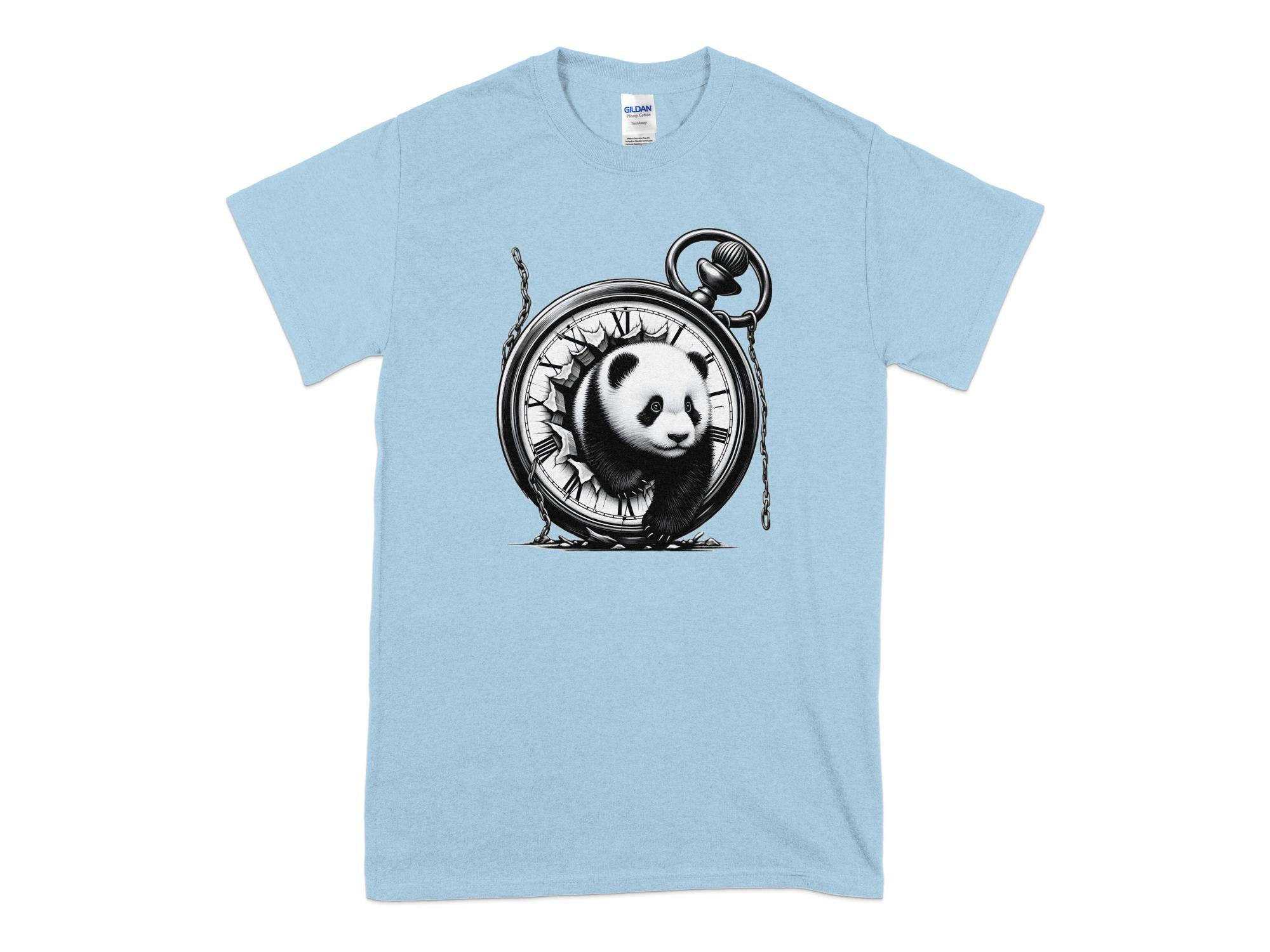 Panda - Coloured Gildan T-Shirt Realistic Animal Talisman Unisex Cute Tee Graphic Design