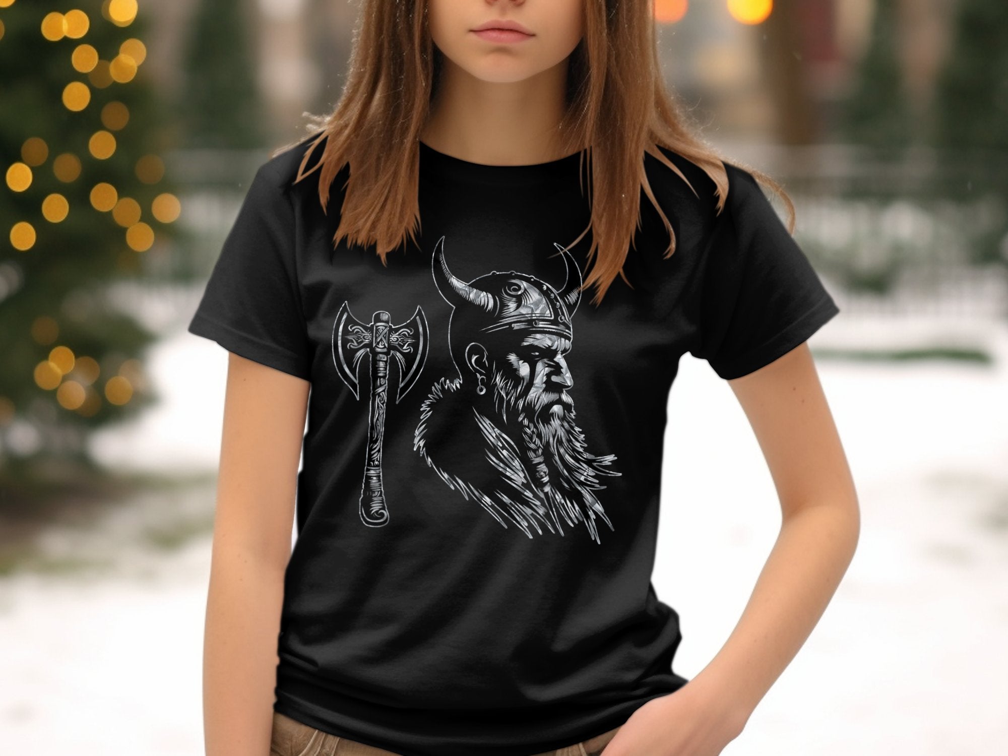 Viking Knowledge - Coloured Gildan Kids T Shirt Norse Talisman Unisex Valhalla Tee