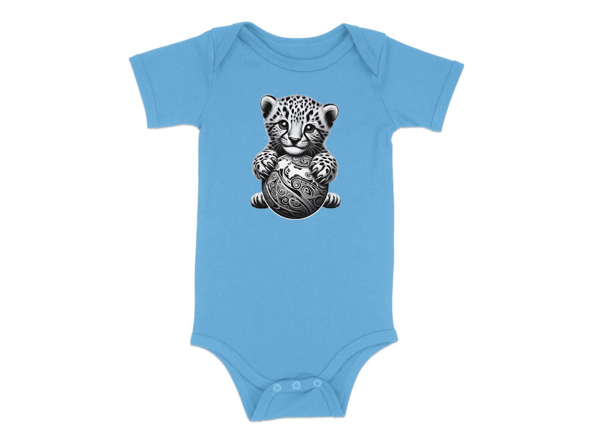 Cheetah World - Coloured Toddler Bodysuit Realistic Animal Talisman Unisex Cute Tee Graphic Design