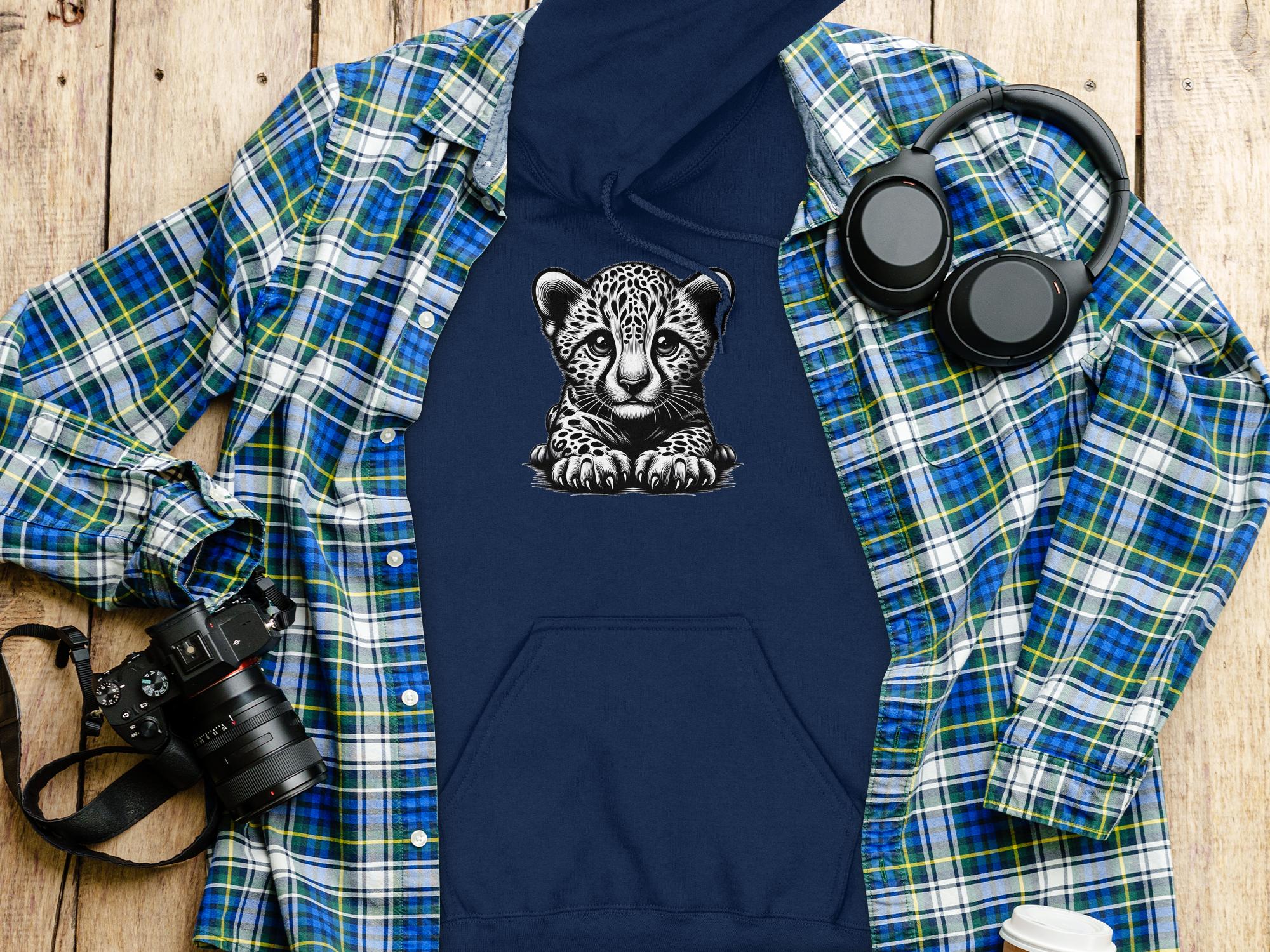 Cheetah World - Coloured Gildan Hoodie Realistic Animal Talisman Unisex Cute Tee Graphic Design