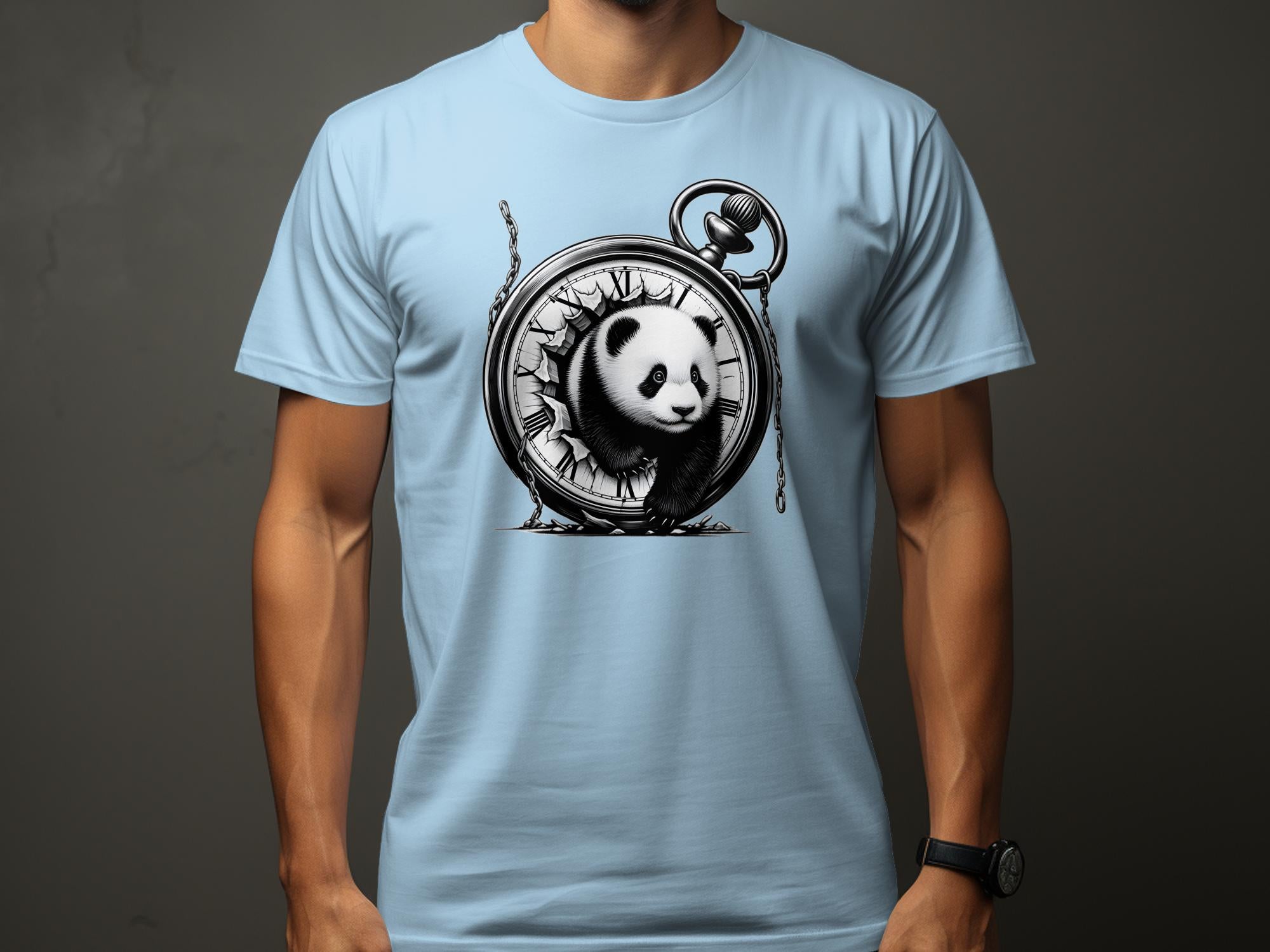 Panda - Coloured Gildan T-Shirt Realistic Animal Talisman Unisex Cute Tee Graphic Design