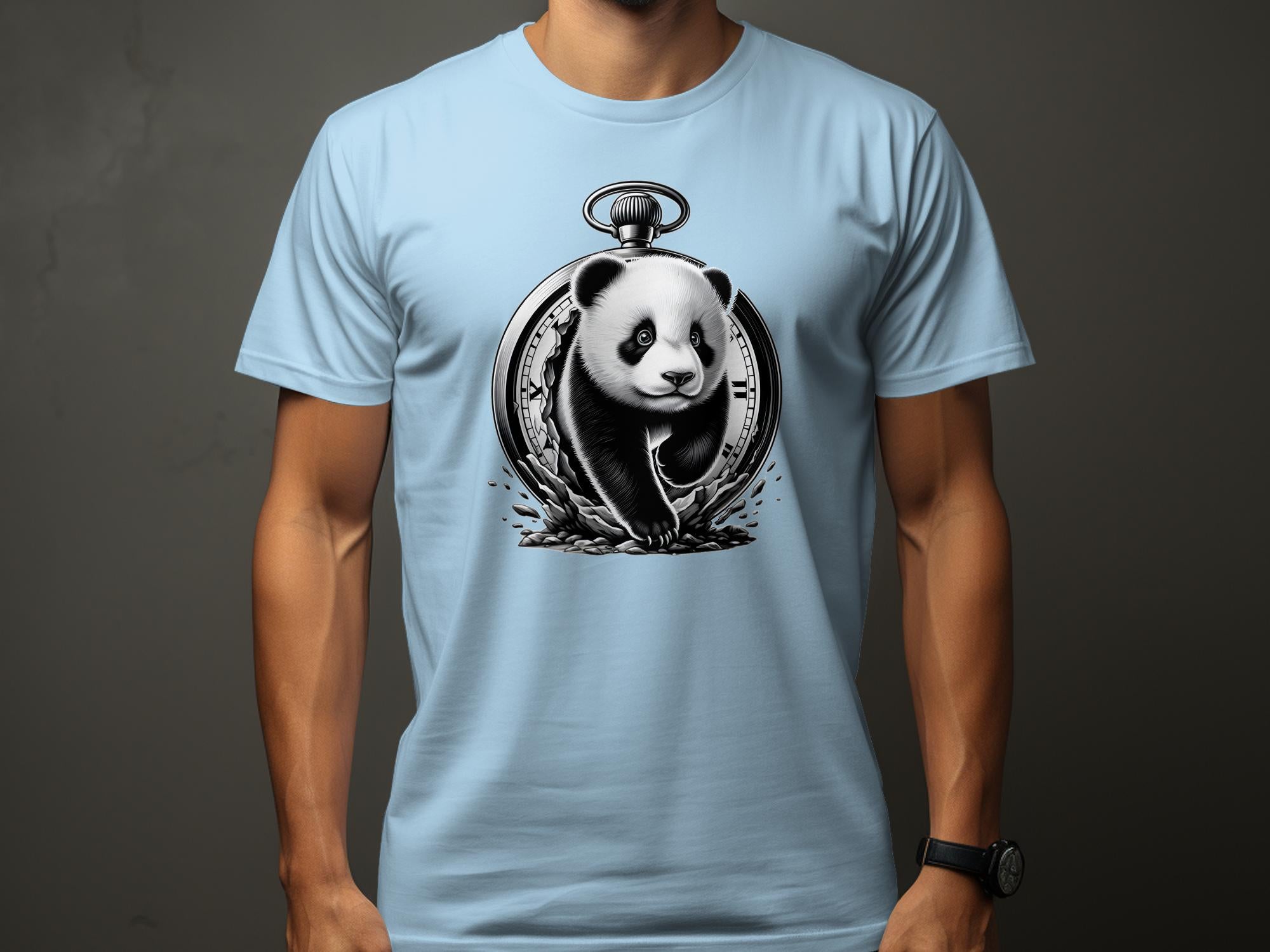 Panda - Coloured Gildan T-Shirt Realistic Animal Talisman Unisex Cute Tee Graphic Design