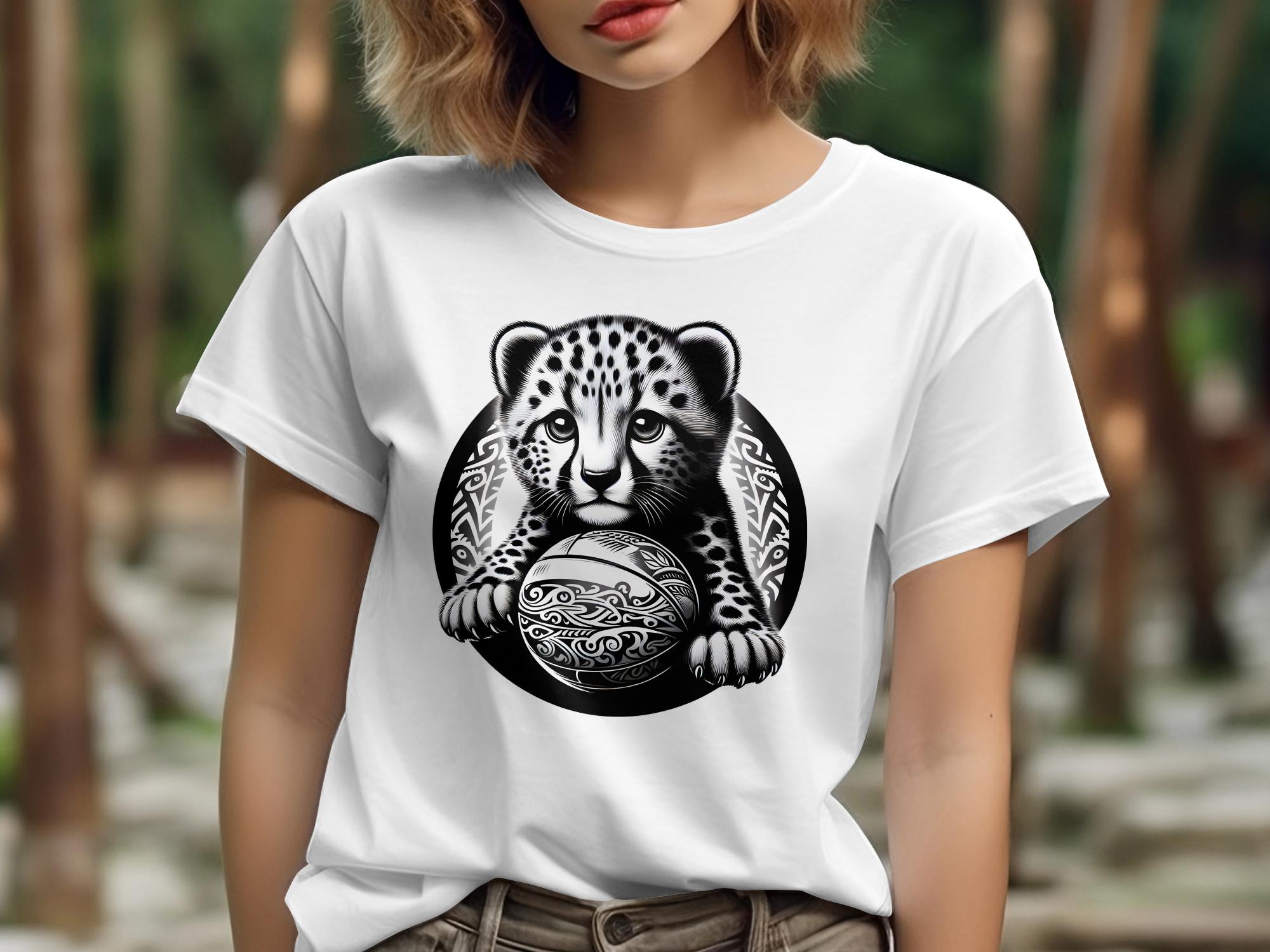 Cheetah World - Coloured Gildan T-Shirt Realistic Animal Talisman Unisex Cute Tee Graphic Design