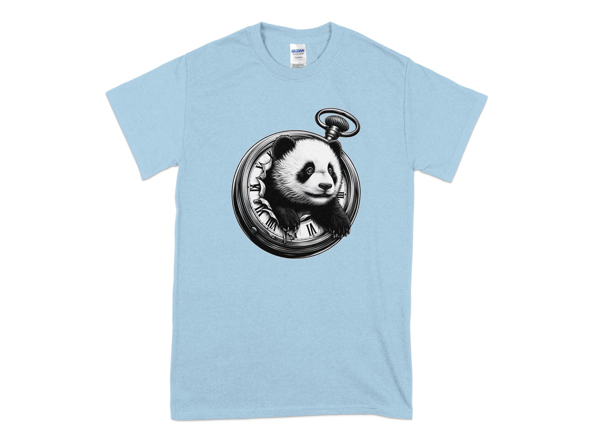 Panda - Coloured Gildan T-Shirt Realistic Animal Talisman Unisex Cute Tee Graphic Design