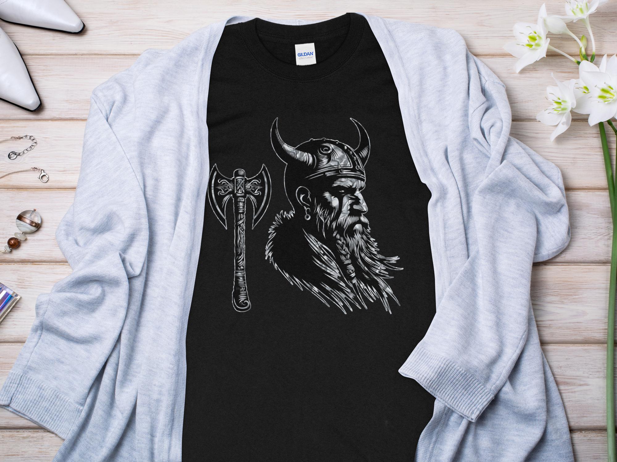 Viking Knowledge - Coloured Gildan Long Sleeve Norse Talisman Men Women Unisex Valhalla Tee