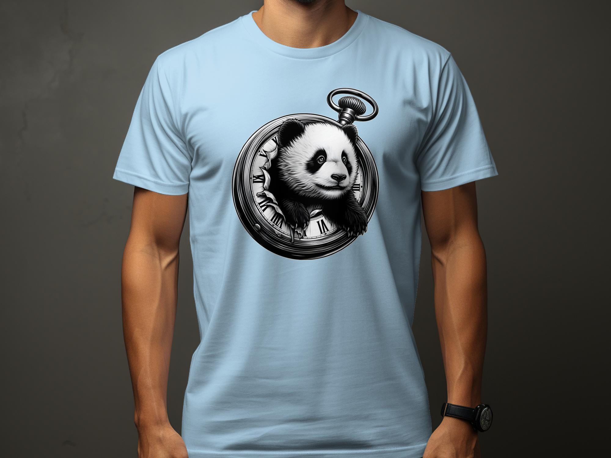 Panda - Coloured Gildan T-Shirt Realistic Animal Talisman Unisex Cute Tee Graphic Design