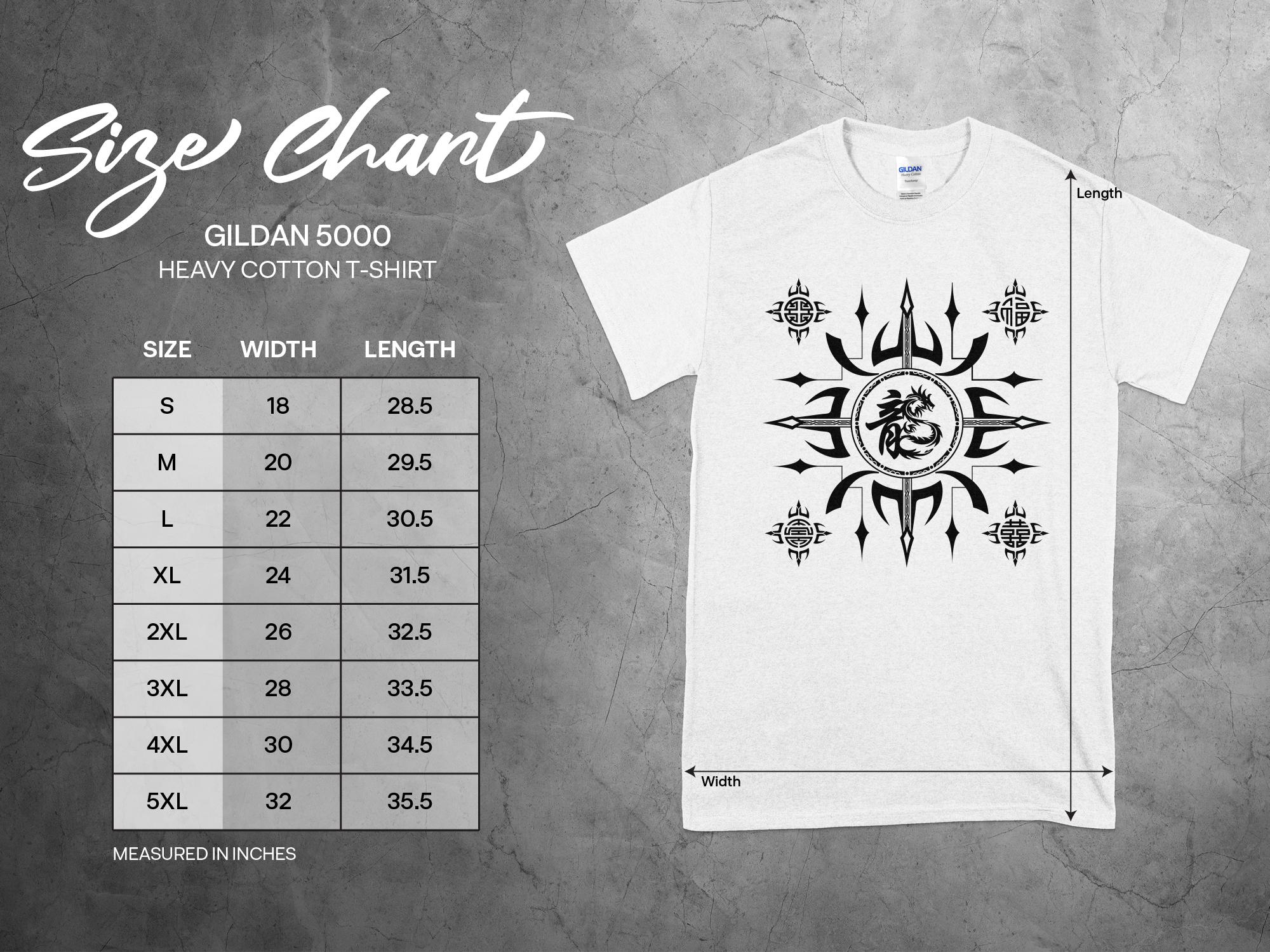 Fengshui Dragon - White Gildan T Shirt Inspirational Talisman Men Women Unisex Tee Graphic Design