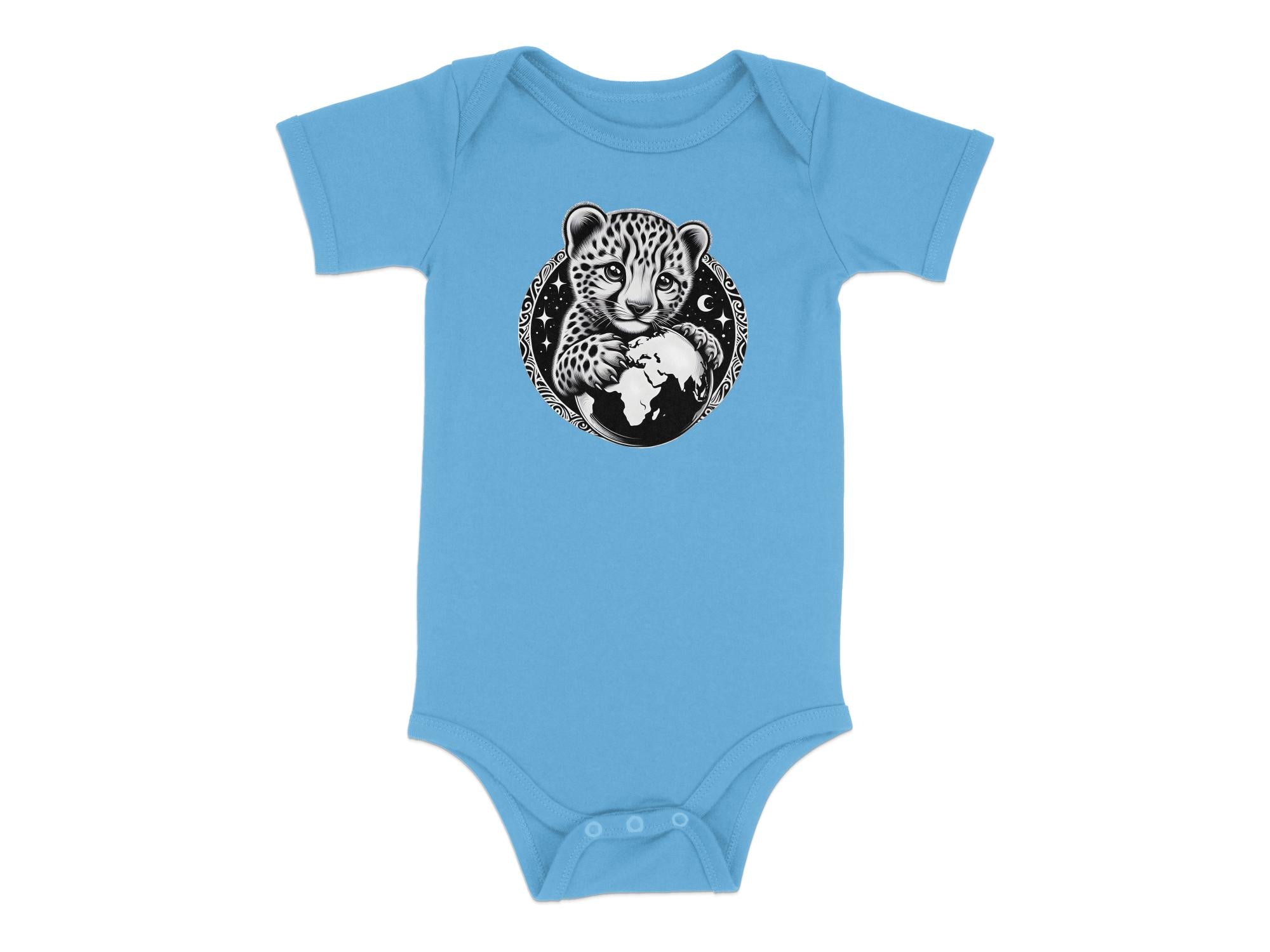 Cheetah World - Coloured Toddler Bodysuit Realistic Animal Talisman Unisex Cute Tee Graphic Design