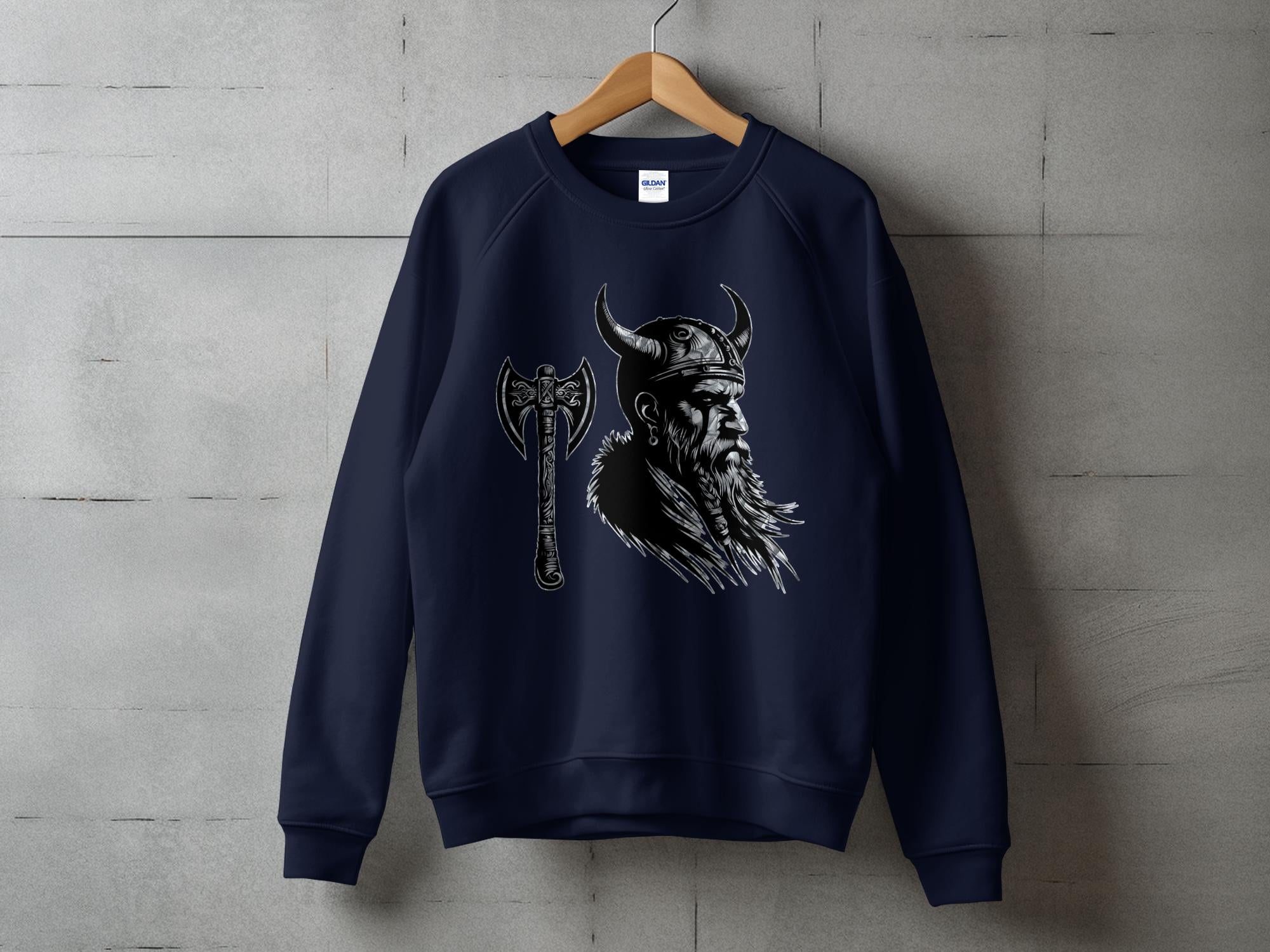 Viking Knowledge - Coloured Gildan Sweatshirt Norse Talisman Men Women Unisex Valhalla Tee