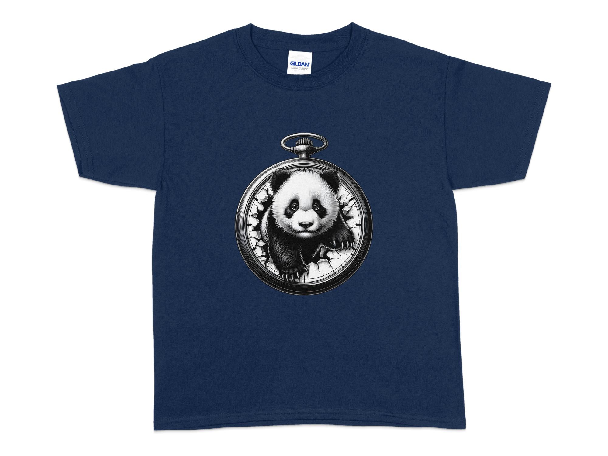 Panda - Coloured Kids T-Shirt Realistic Animal Talisman Unisex Cute Tee Graphic Design