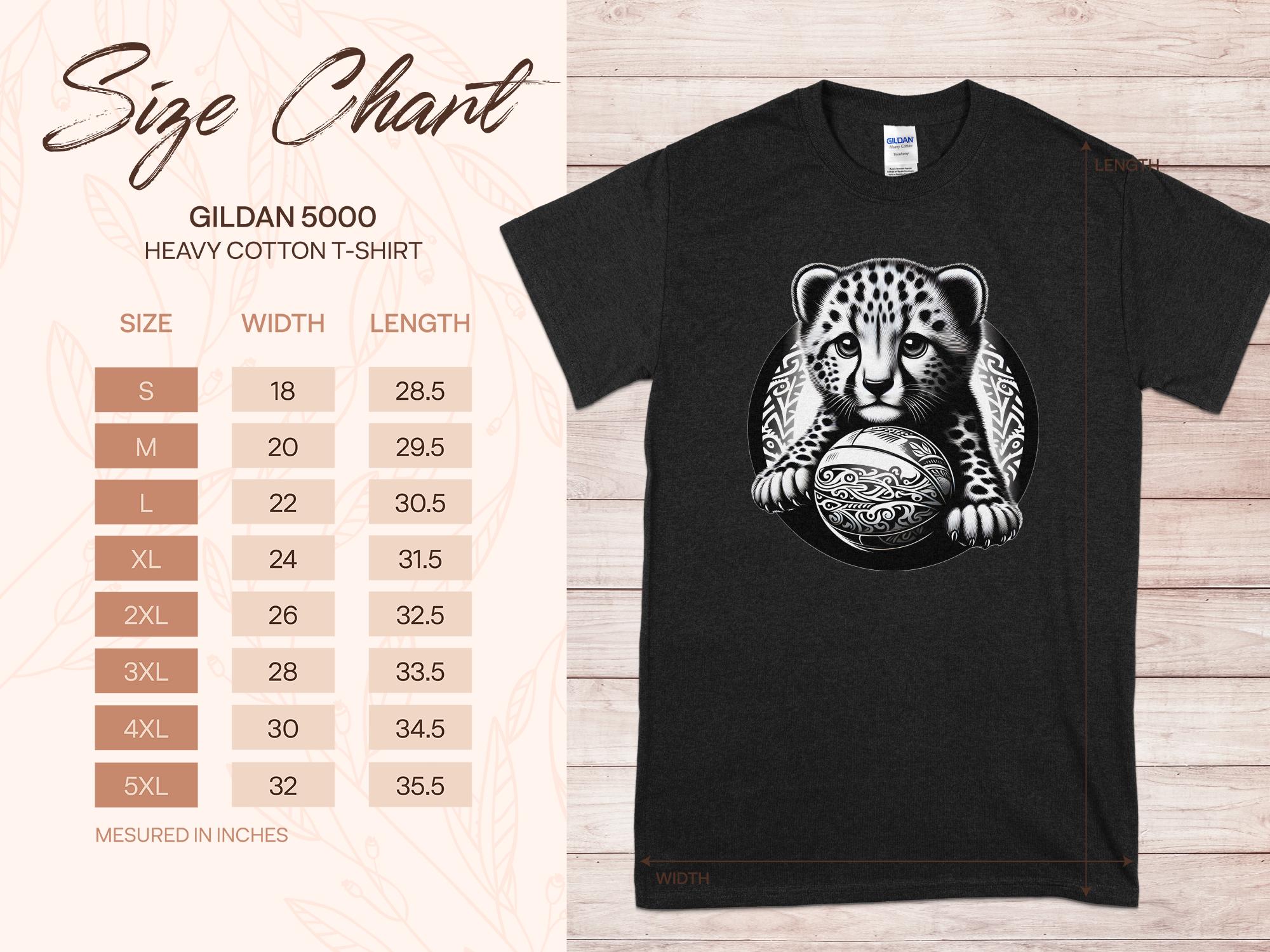 Cheetah World - Coloured Gildan T-Shirt Realistic Animal Talisman Unisex Cute Tee Graphic Design