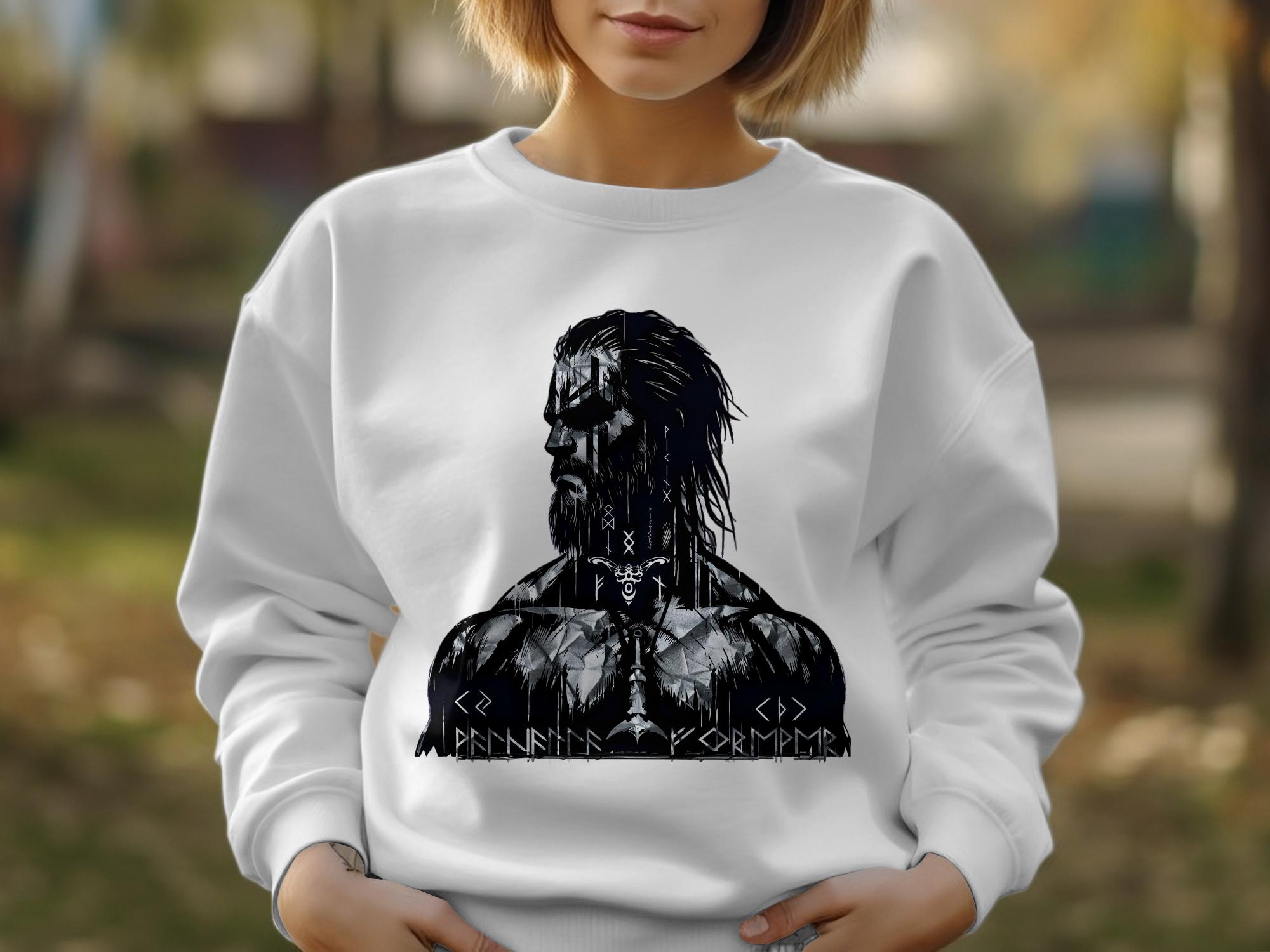 Viking Fearless - Coloured Gildan Sweatshirt Norse Talisman Men Women Unisex Valhalla Tee