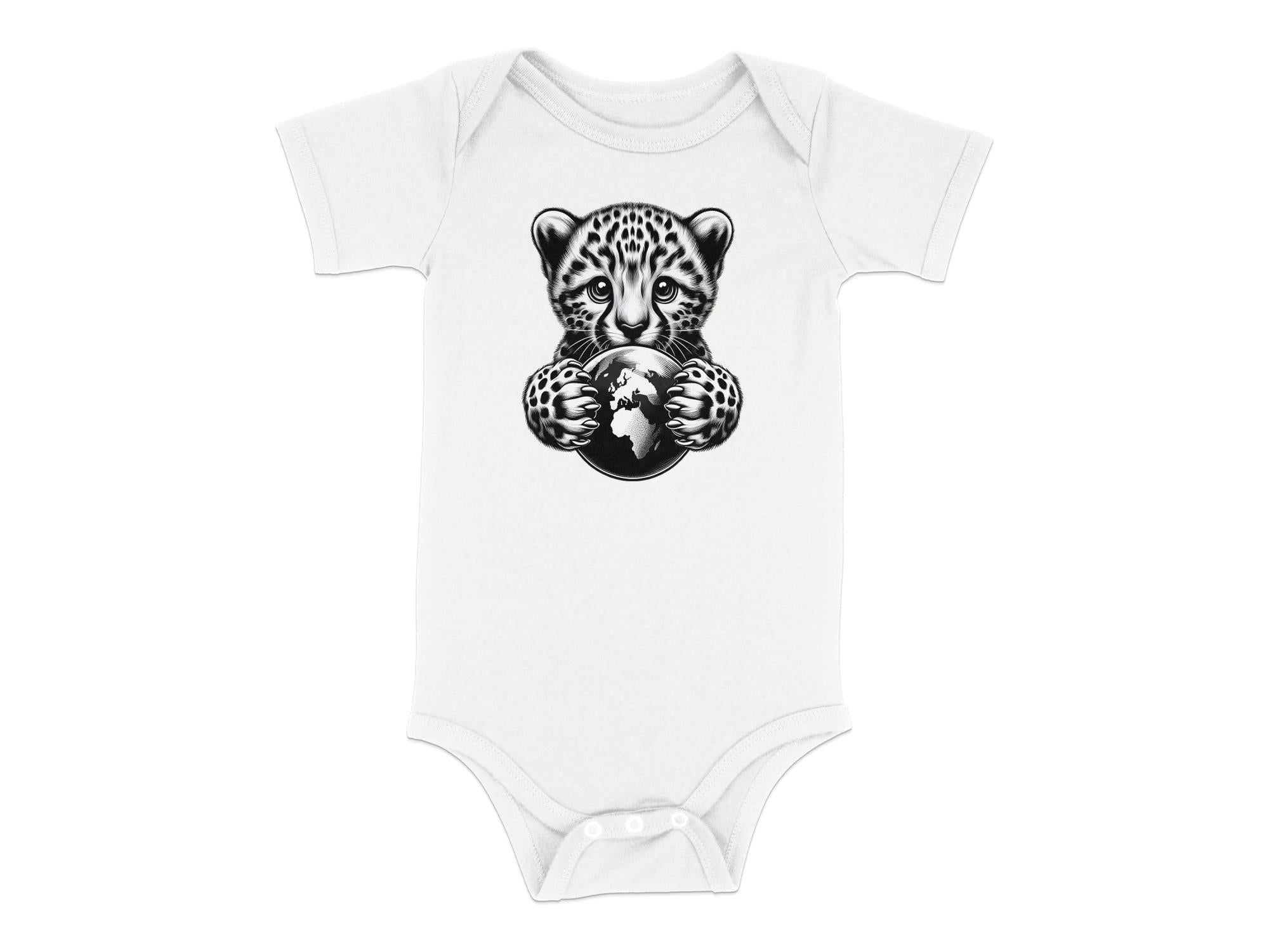 Cheetah World - Coloured Toddler Bodysuit Realistic Animal Talisman Unisex Cute Tee Graphic Design