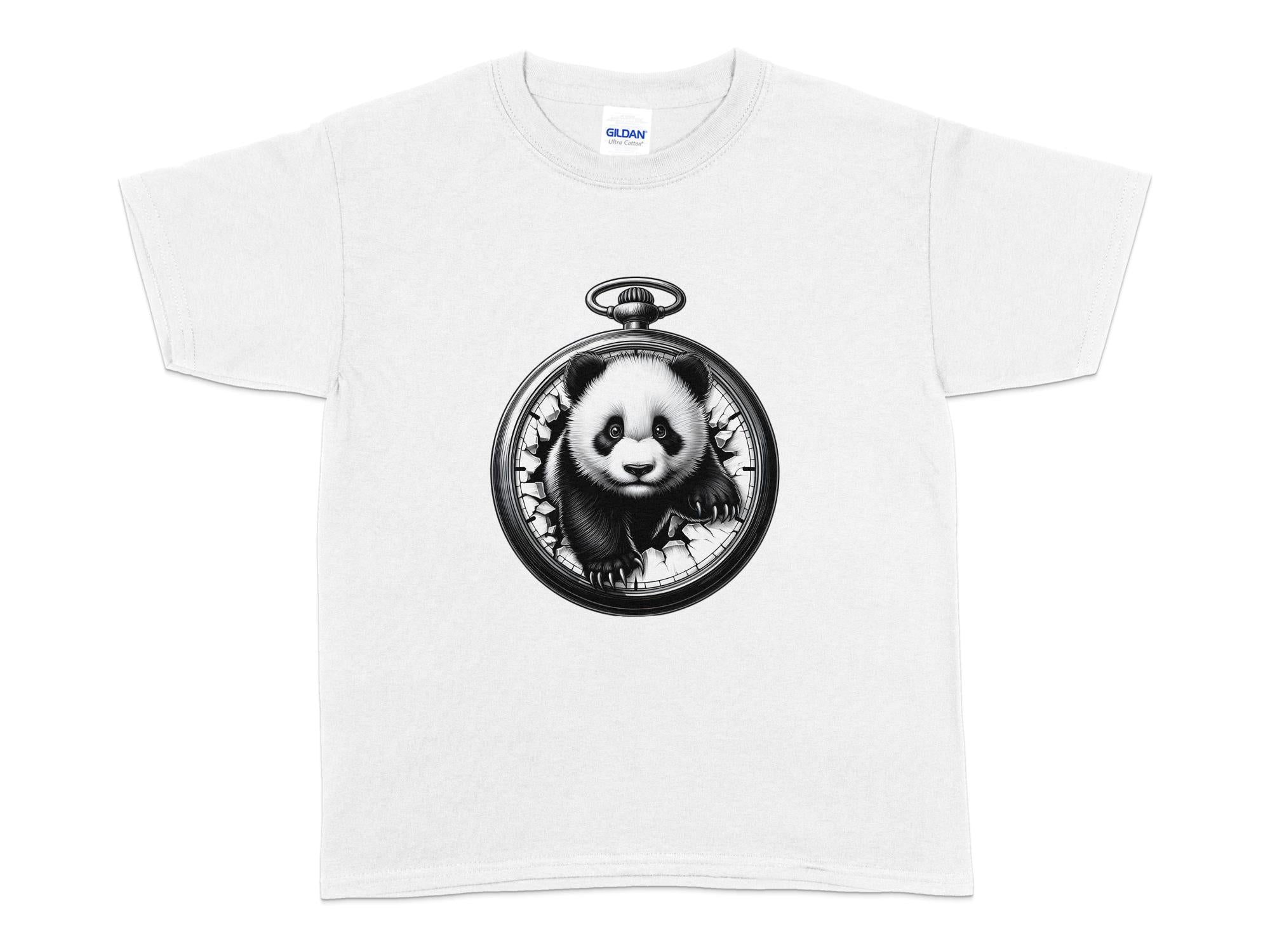 Panda - Coloured Kids T-Shirt Realistic Animal Talisman Unisex Cute Tee Graphic Design