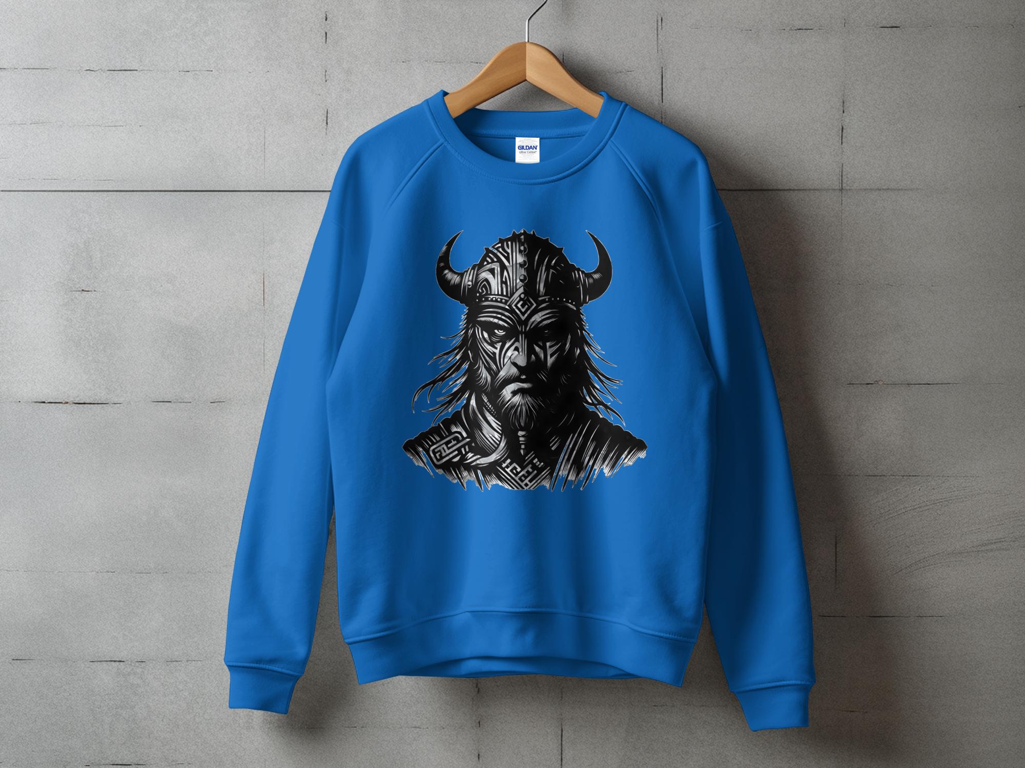 Viking Valour- Coloured Gildan Sweatshirt Norse Talisman Men Women Unisex Valhalla Tee