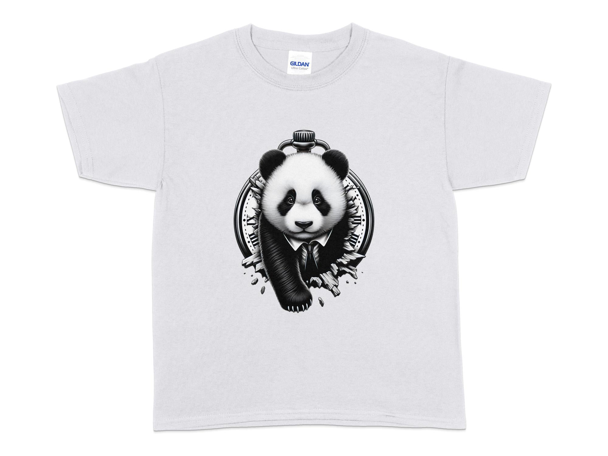 Panda - Coloured Kids T-Shirt Realistic Animal Talisman Unisex Cute Tee Graphic Design