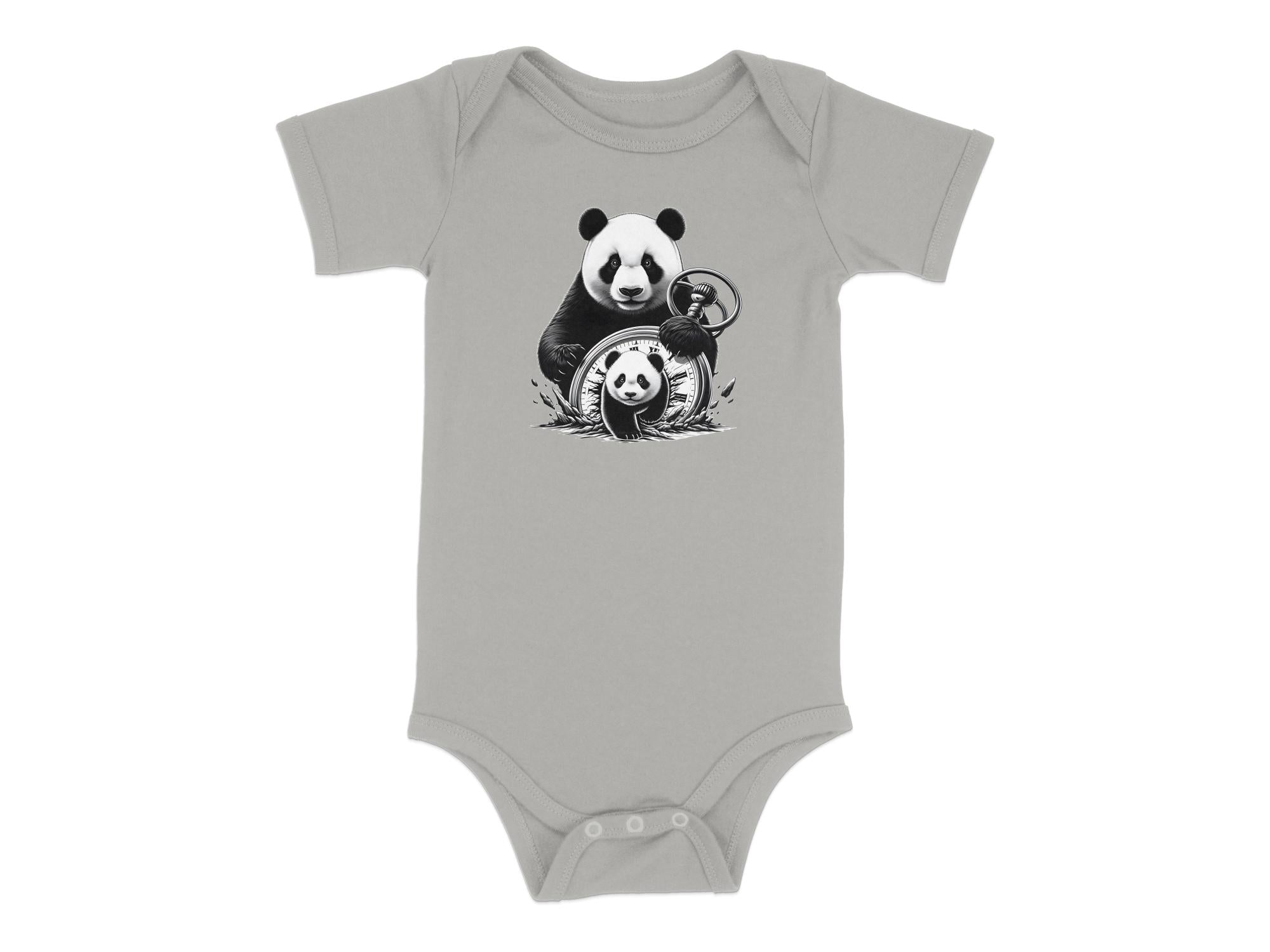 Panda - Coloured Toddler Bodysuit Realistic Animal Talisman Unisex Cute Tee Graphic Design