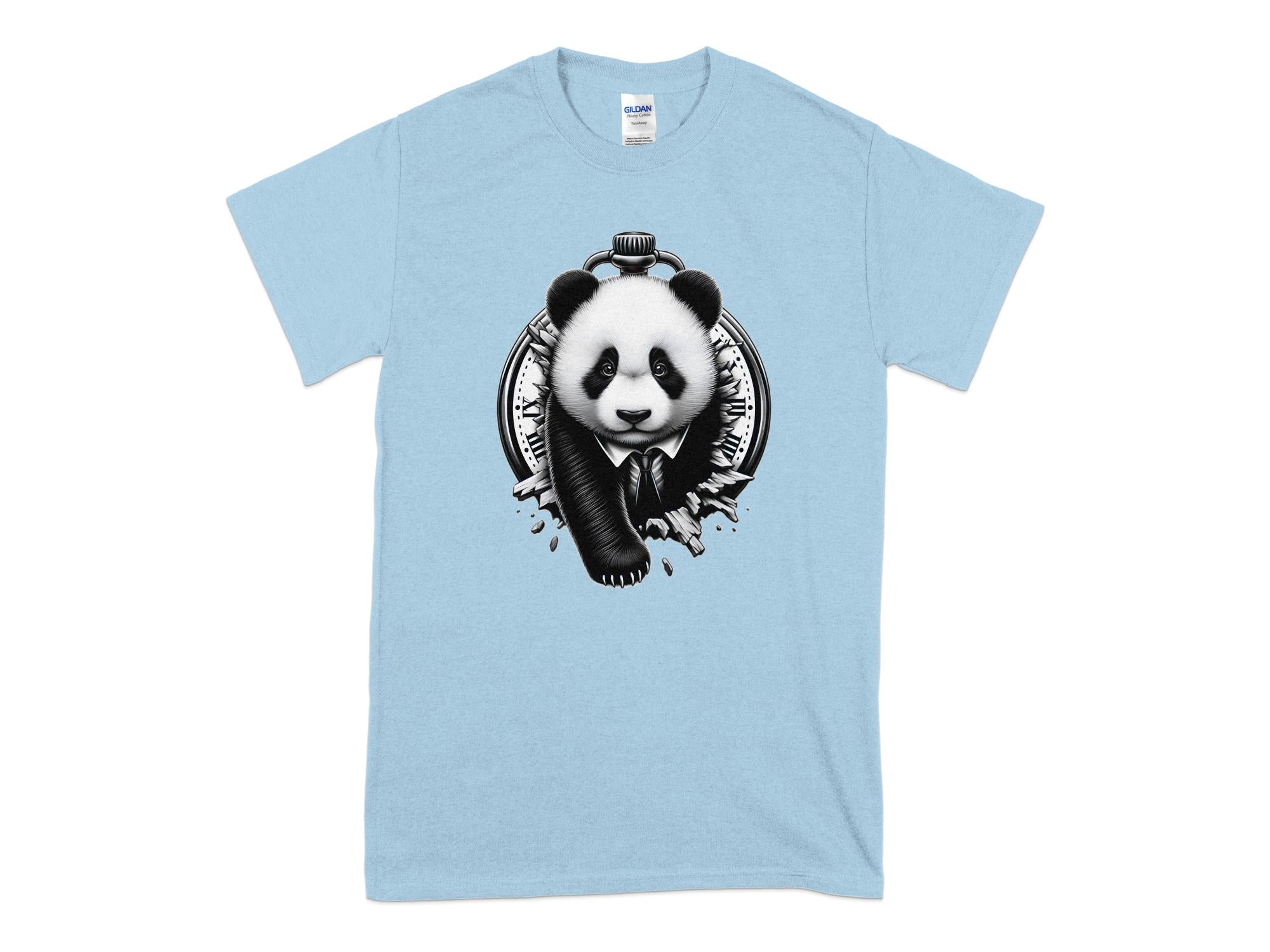 Panda - Coloured Gildan T-Shirt Realistic Animal Talisman Unisex Cute Tee Graphic Design