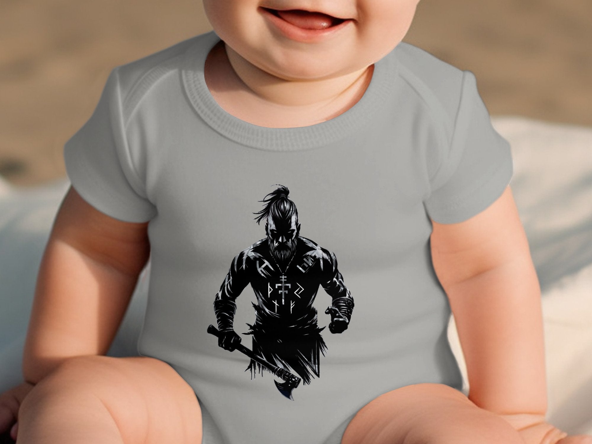 Viking Frenzy - Coloured Youth Clothing Baby Bodysuits Norse Talisman Unisex Valhalla Toddler Design