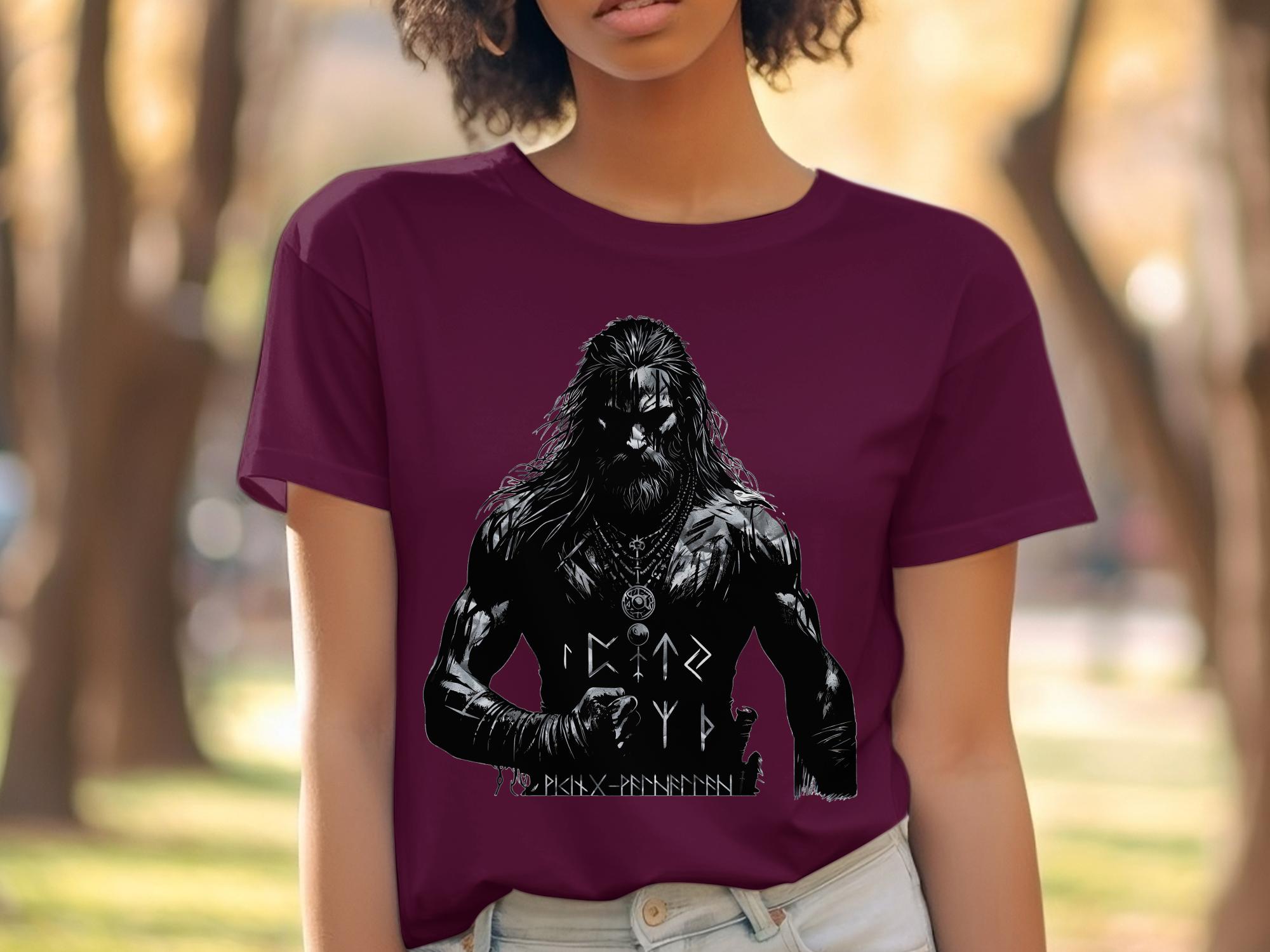 Viking Conviction- Coloured Gildan T Shirt Norse Talisman Men Women Unisex Valhalla Tee