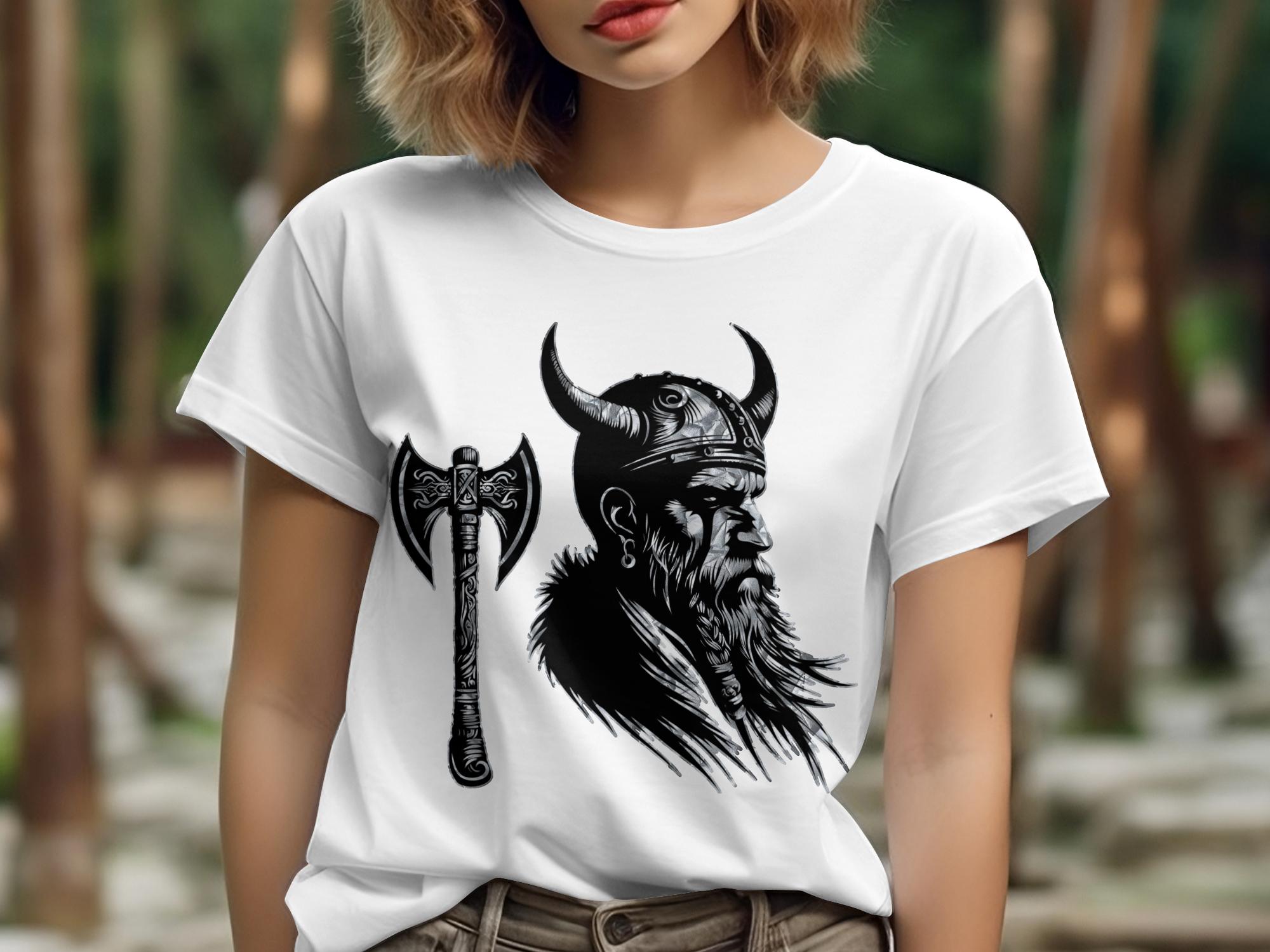 Viking Knowledge - Coloured Gildan T Shirt Norse Talisman Men Women Unisex Valhalla Tee