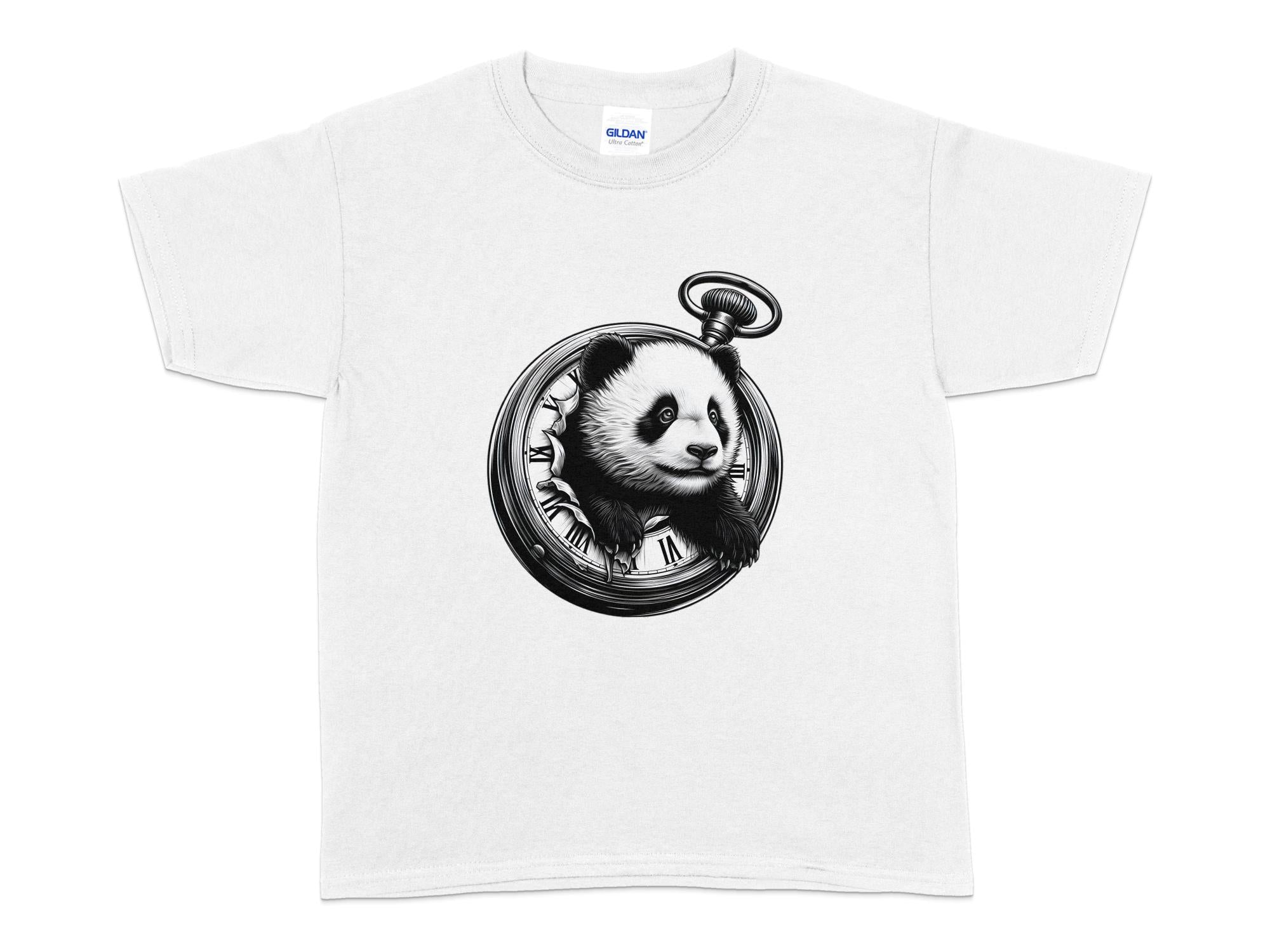 Panda - Coloured Kids T-Shirt Realistic Animal Talisman Unisex Cute Tee Graphic Design