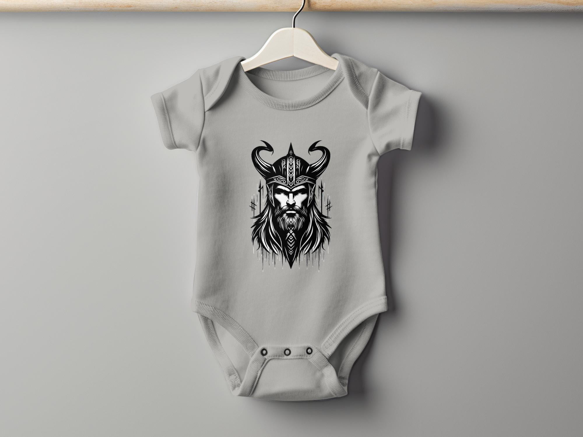 Viking Zeal - Coloured Toddler Bodysuit Realistic Norse Talisman Unisex Valhalla Tee Graphic Design