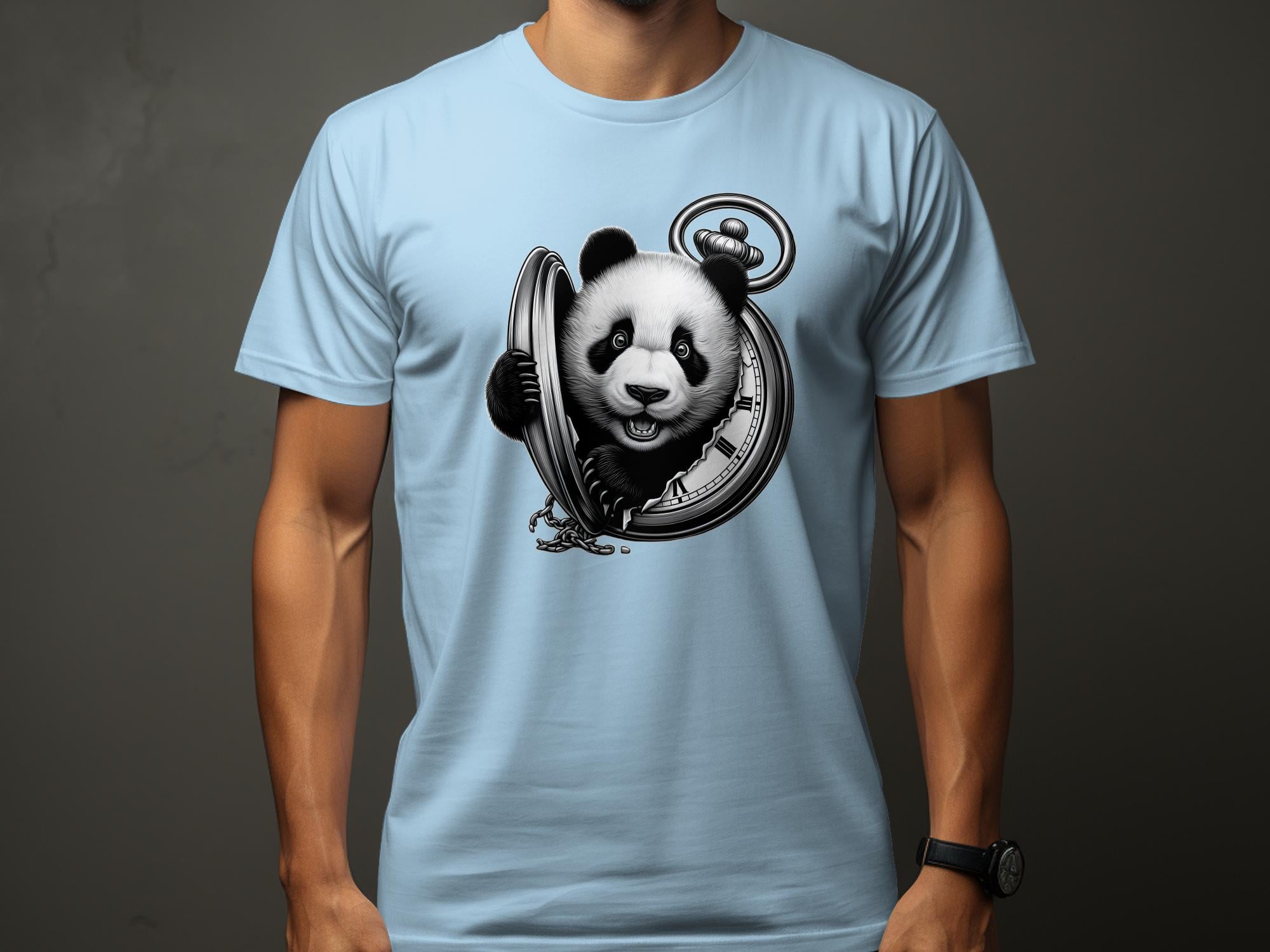 Panda - Coloured Gildan T-Shirt Realistic Animal Talisman Unisex Cute Tee Graphic Design