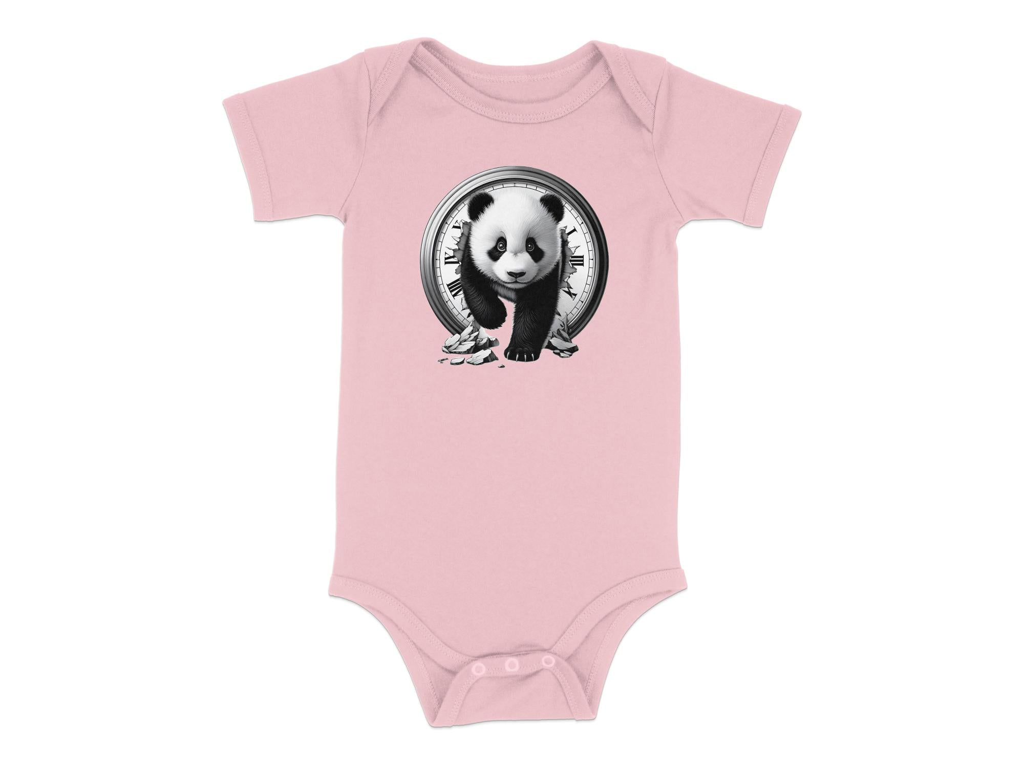 Panda - Coloured Toddler Bodysuit Realistic Animal Talisman Unisex Cute Tee Graphic Design