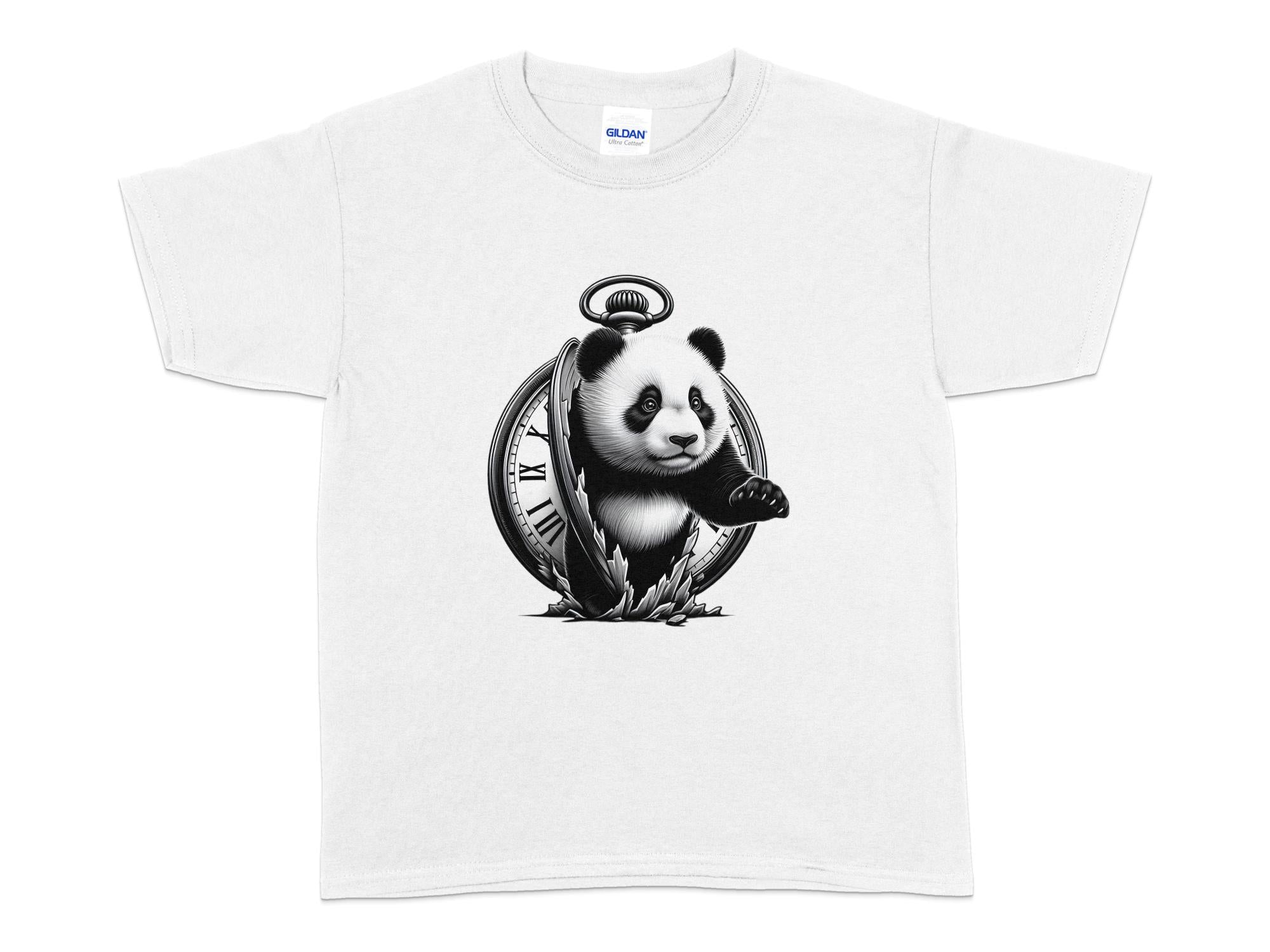 Panda - Coloured Kids T-Shirt Realistic Animal Talisman Unisex Cute Tee Graphic Design