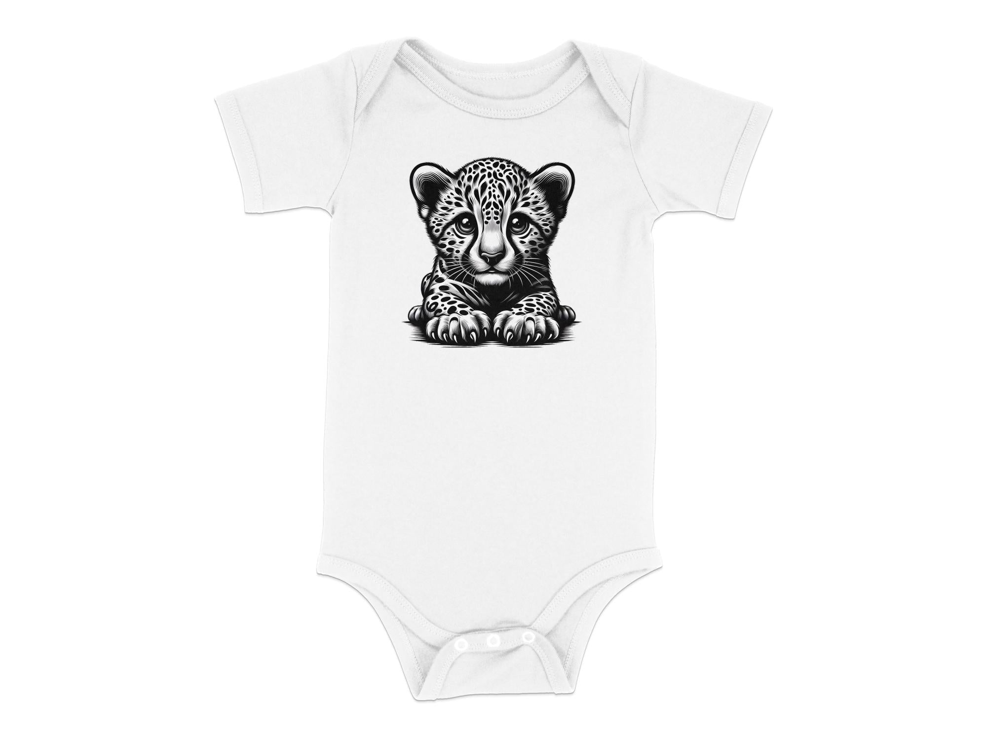 Cheetah World - Coloured Toddler Bodysuit Realistic Animal Talisman Unisex Cute Tee Graphic Design