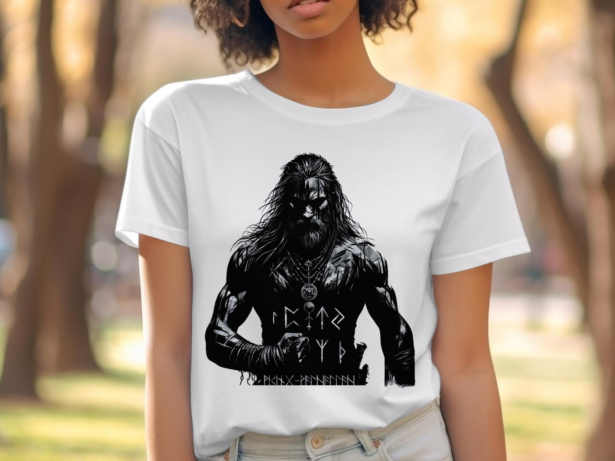 Viking Conviction- Coloured Gildan T Shirt Norse Talisman Men Women Unisex Valhalla Tee