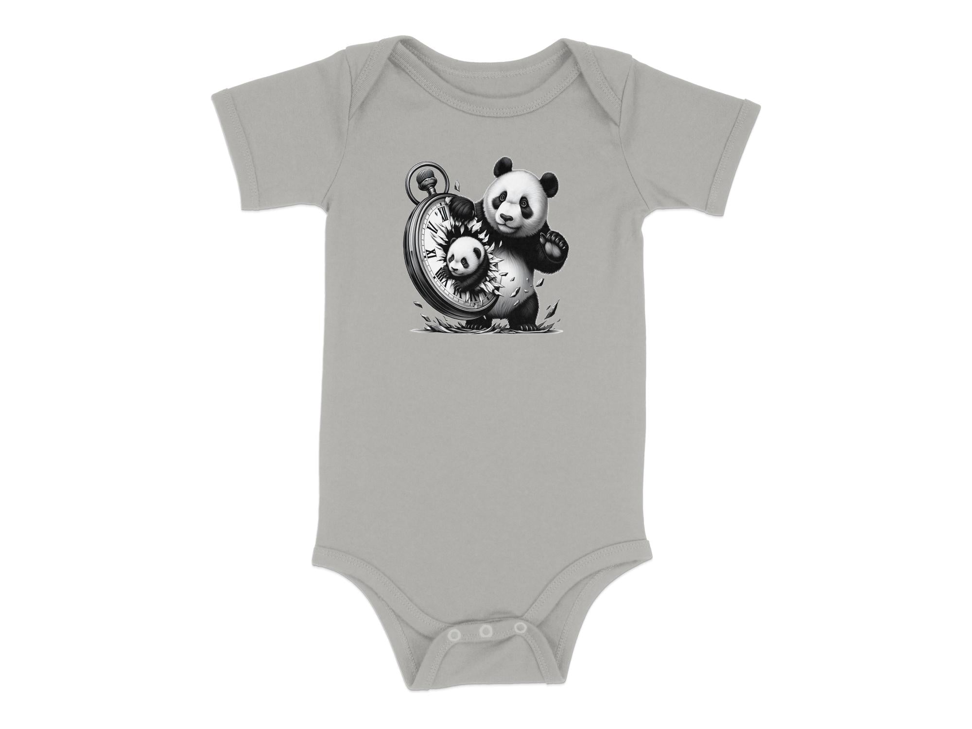 Panda - Coloured Toddler Bodysuit Realistic Animal Talisman Unisex Cute Tee Graphic Design