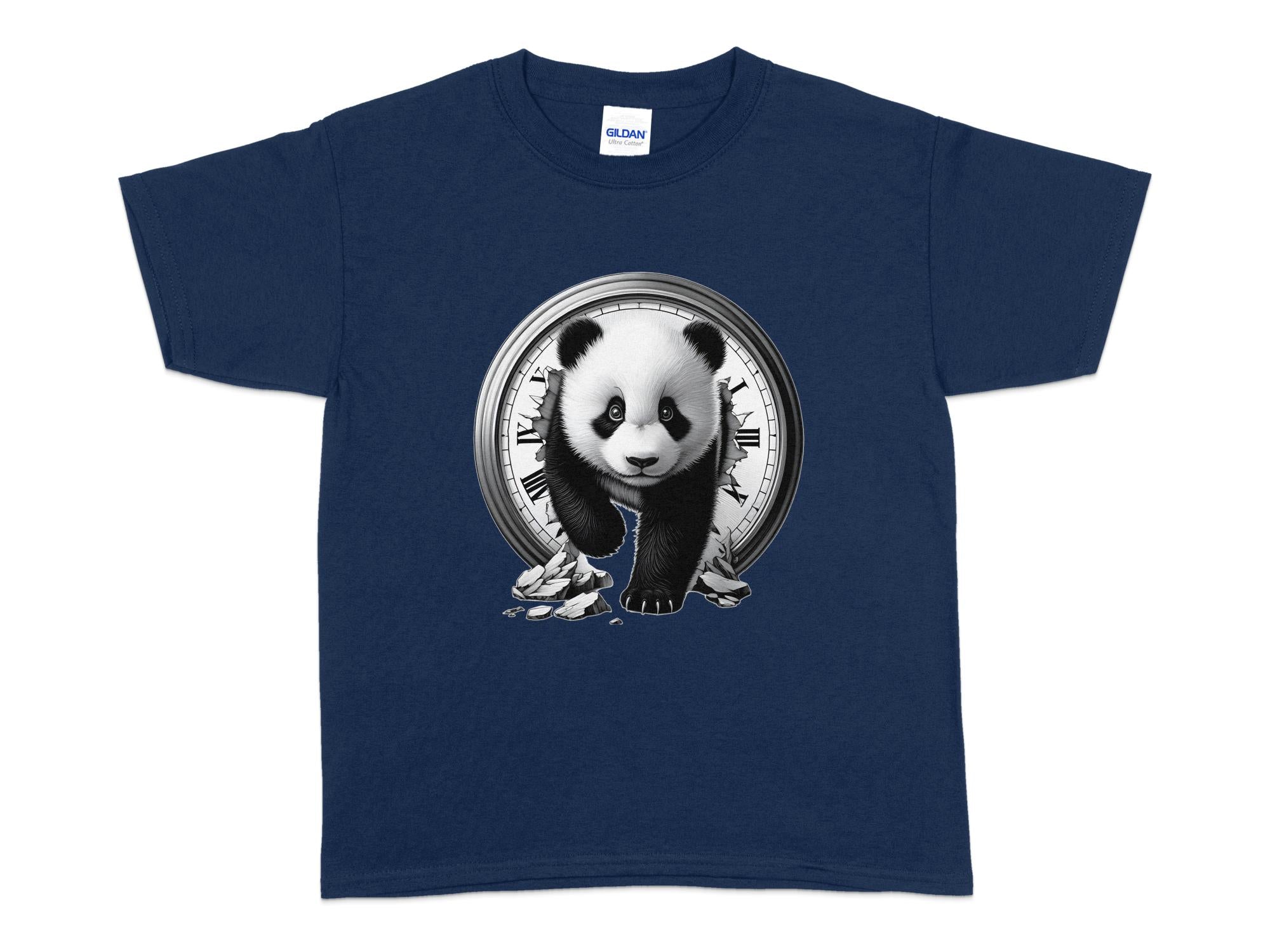 Panda - Coloured Kids T-Shirt Realistic Animal Talisman Unisex Cute Tee Graphic Design