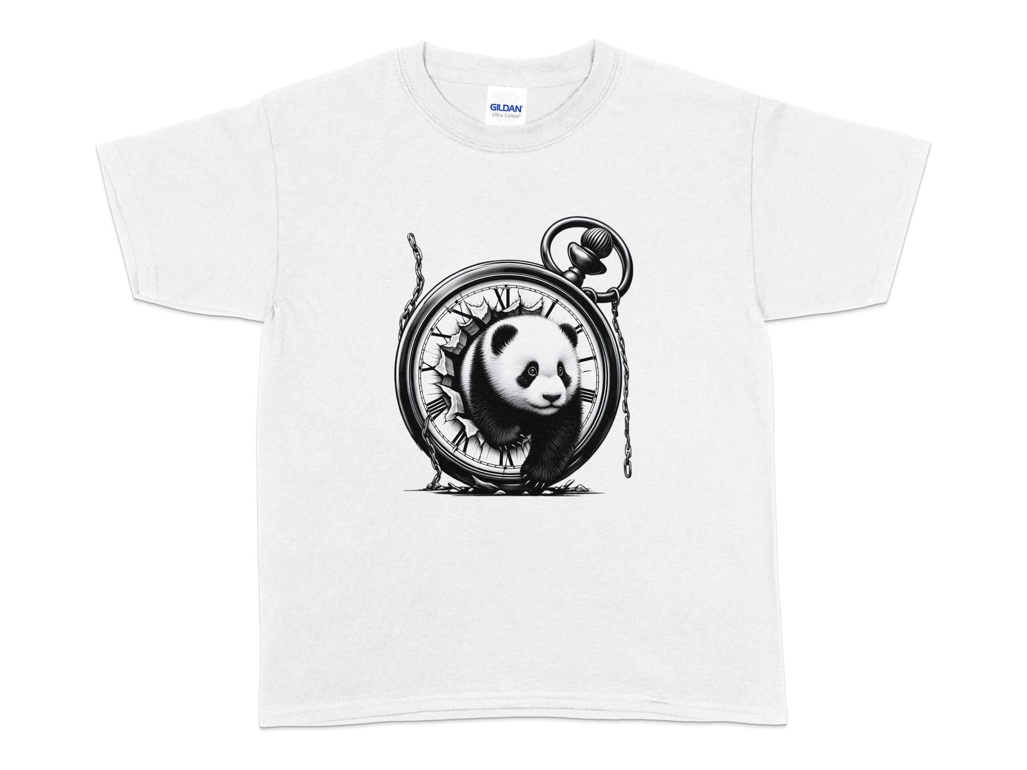 Panda - Coloured Kids T-Shirt Realistic Animal Talisman Unisex Cute Tee Graphic Design