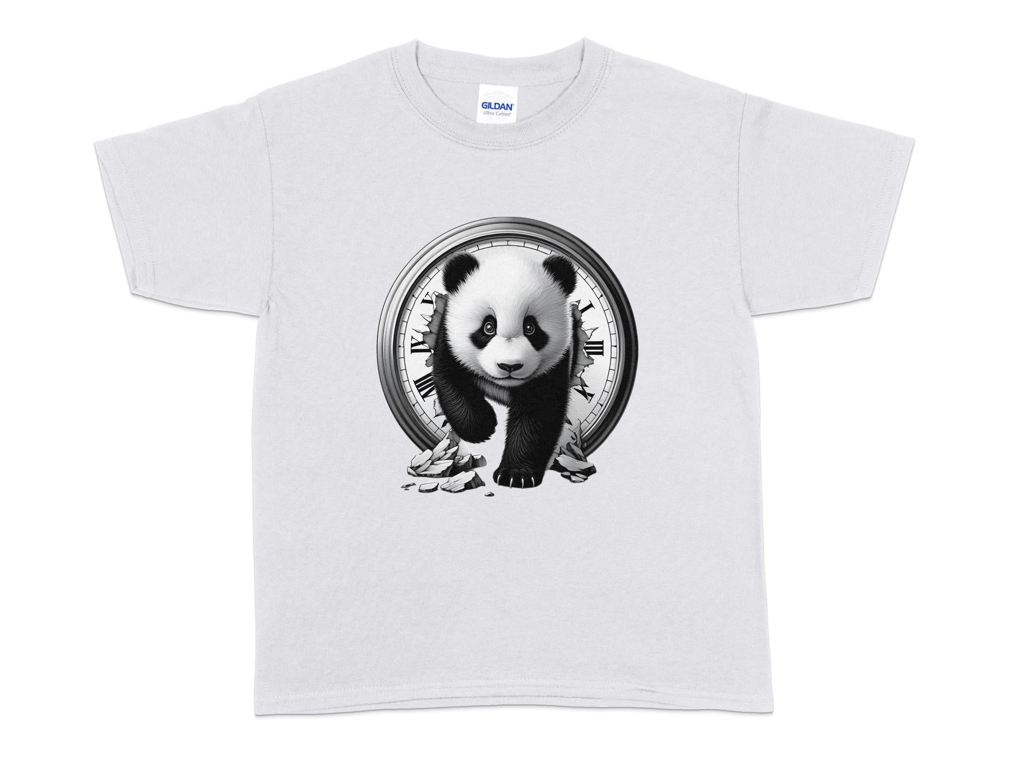 Panda - Coloured Kids T-Shirt Realistic Animal Talisman Unisex Cute Tee Graphic Design